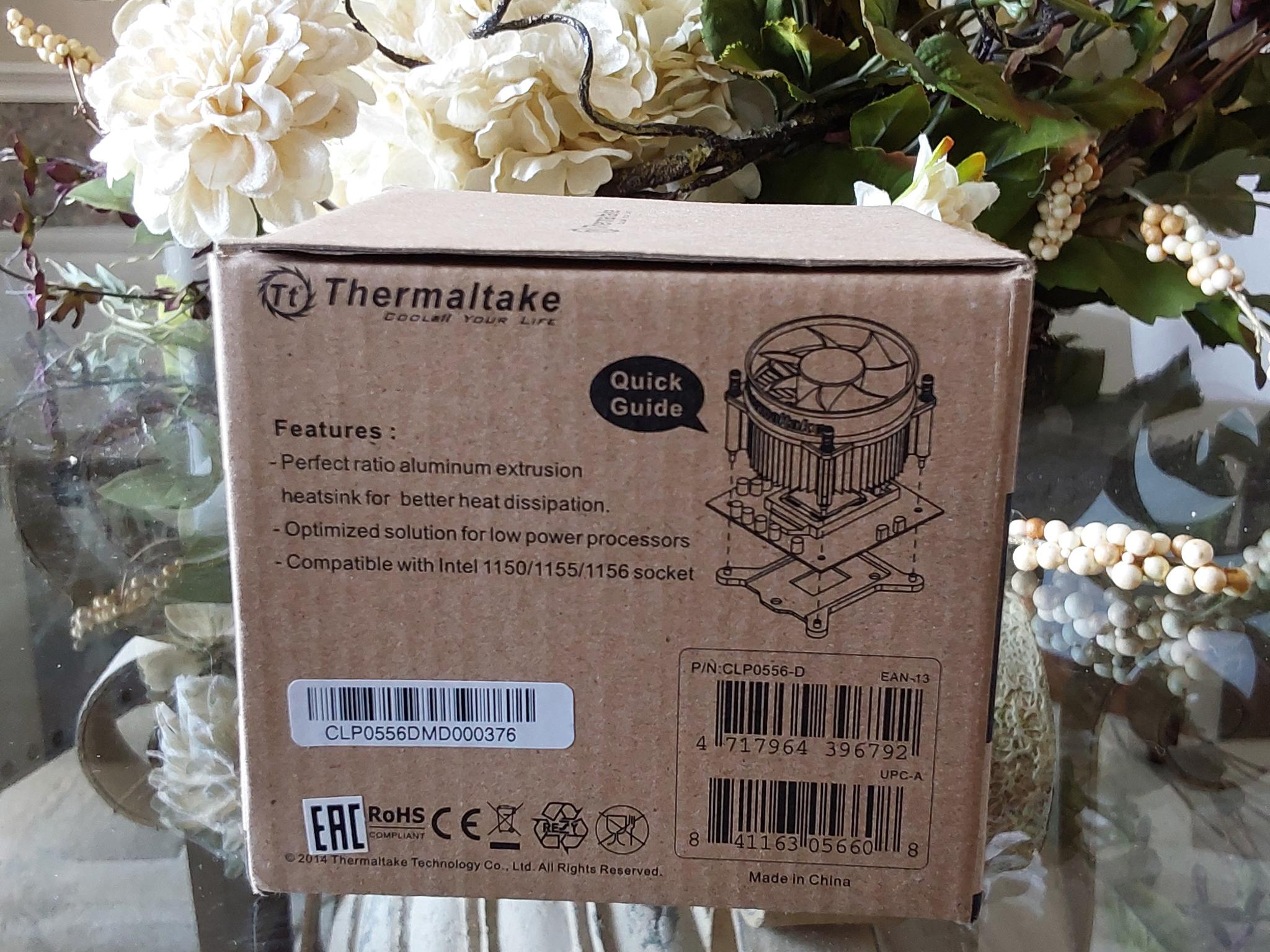 NEW Thermaltake Gravity i2 92mm Aluminum Extrusion CPU Cooling Fan for Intel LGA 1156/1155/1150/1151