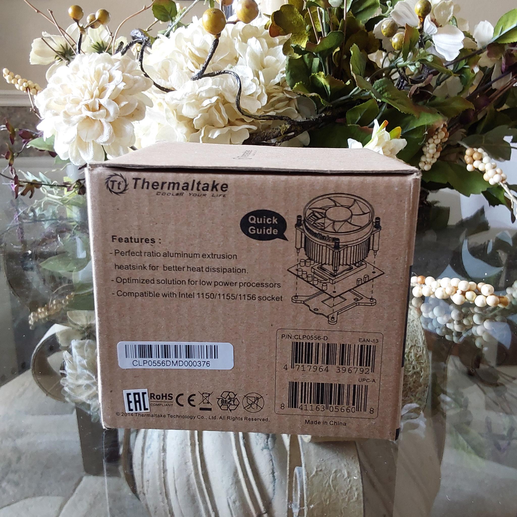 NEW Thermaltake Gravity i2 92mm Aluminum Extrusion CPU Cooling Fan for Intel LGA 1156/1155/1150/1151