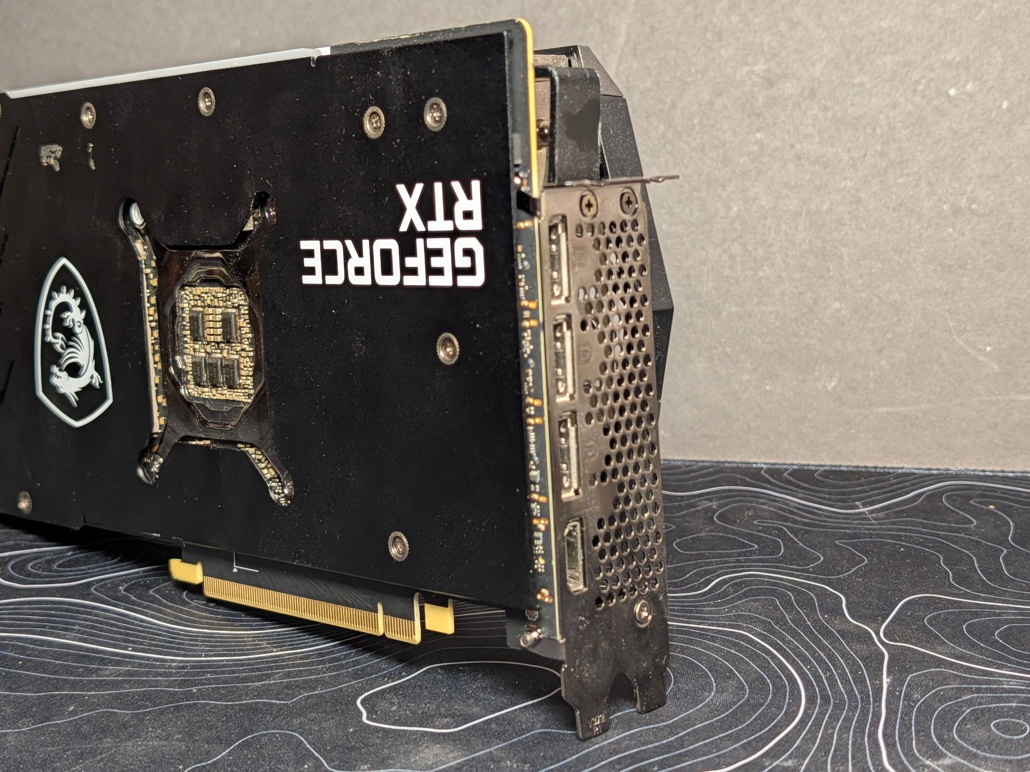 MSI GeForce RTX 3080 GAMING Z TRIO 10G LHR - For Parts