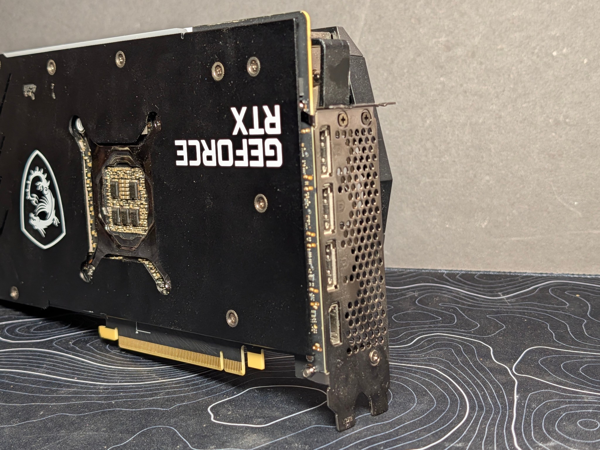 MSI GeForce RTX 3080 GAMING Z TRIO 10G LHR - For Parts