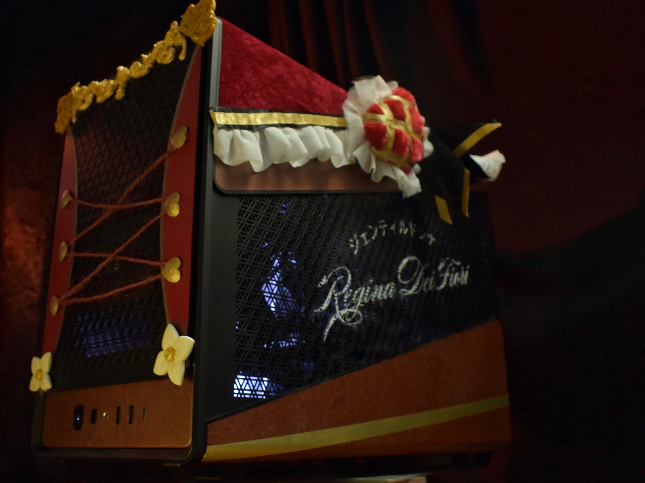 Umamusume Inspired ⚜️ Gentildonna Custom PC Case mod
