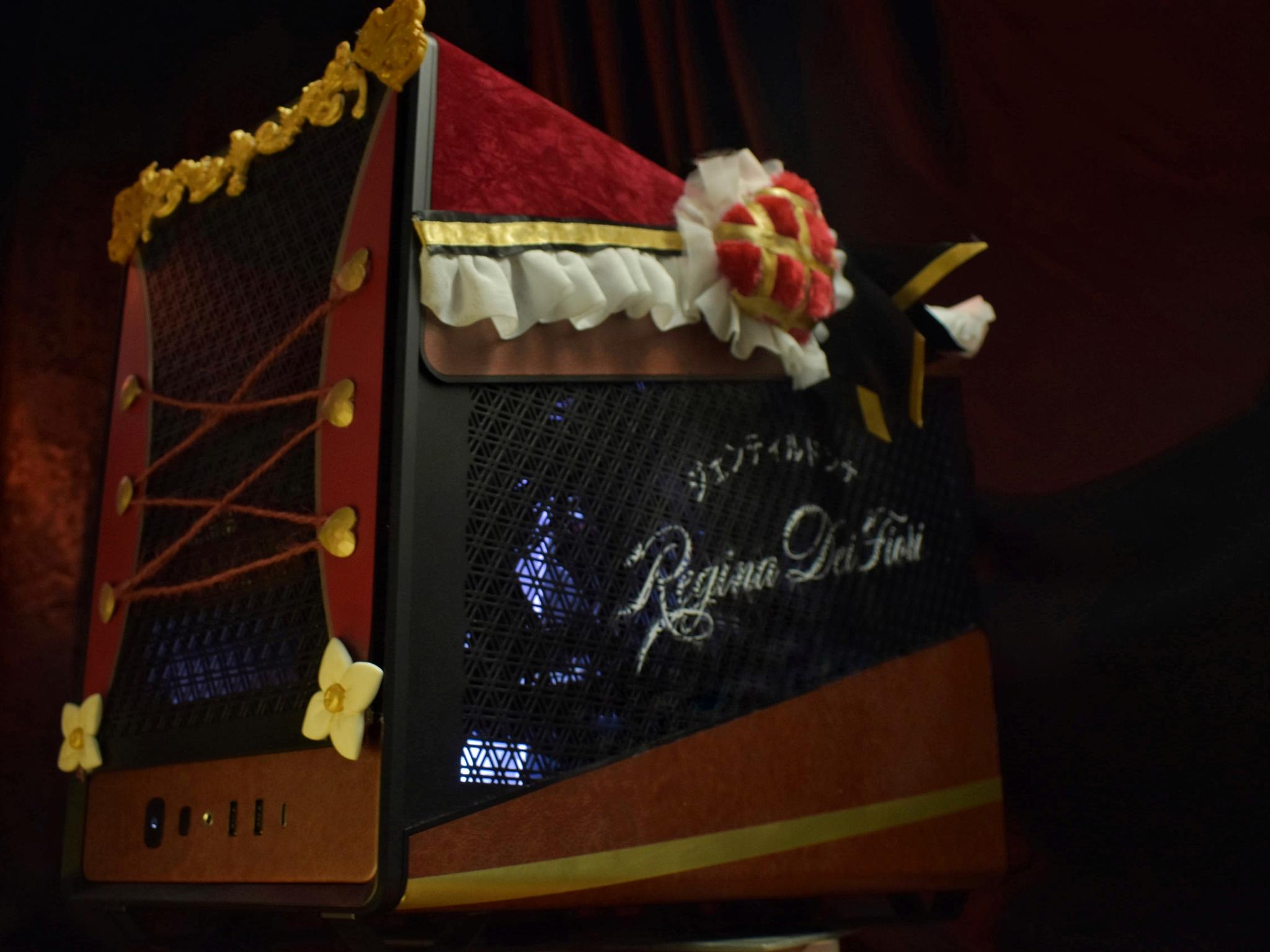 Umamusume Inspired ⚜️ Gentildonna Custom PC Case mod