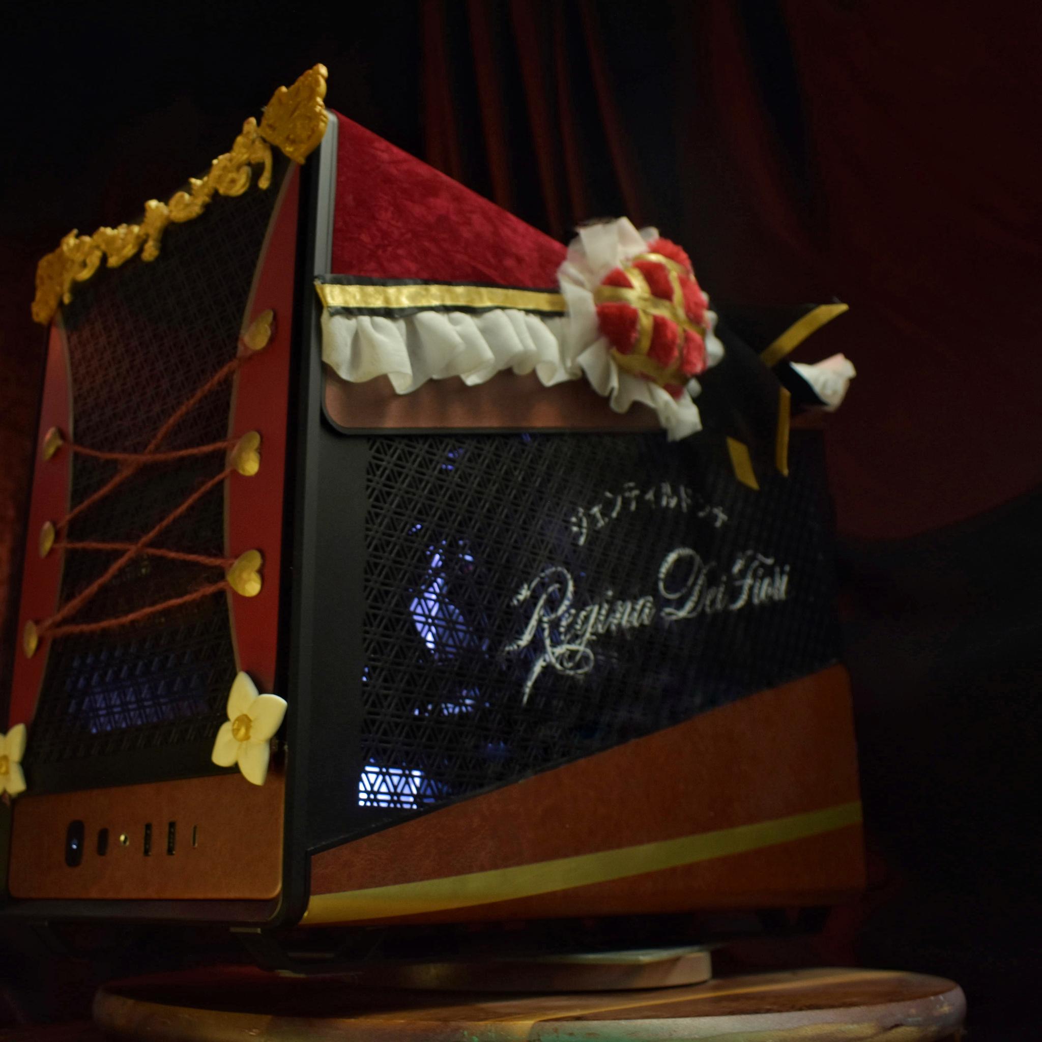 Umamusume Inspired ⚜️ Gentildonna Custom PC Case mod