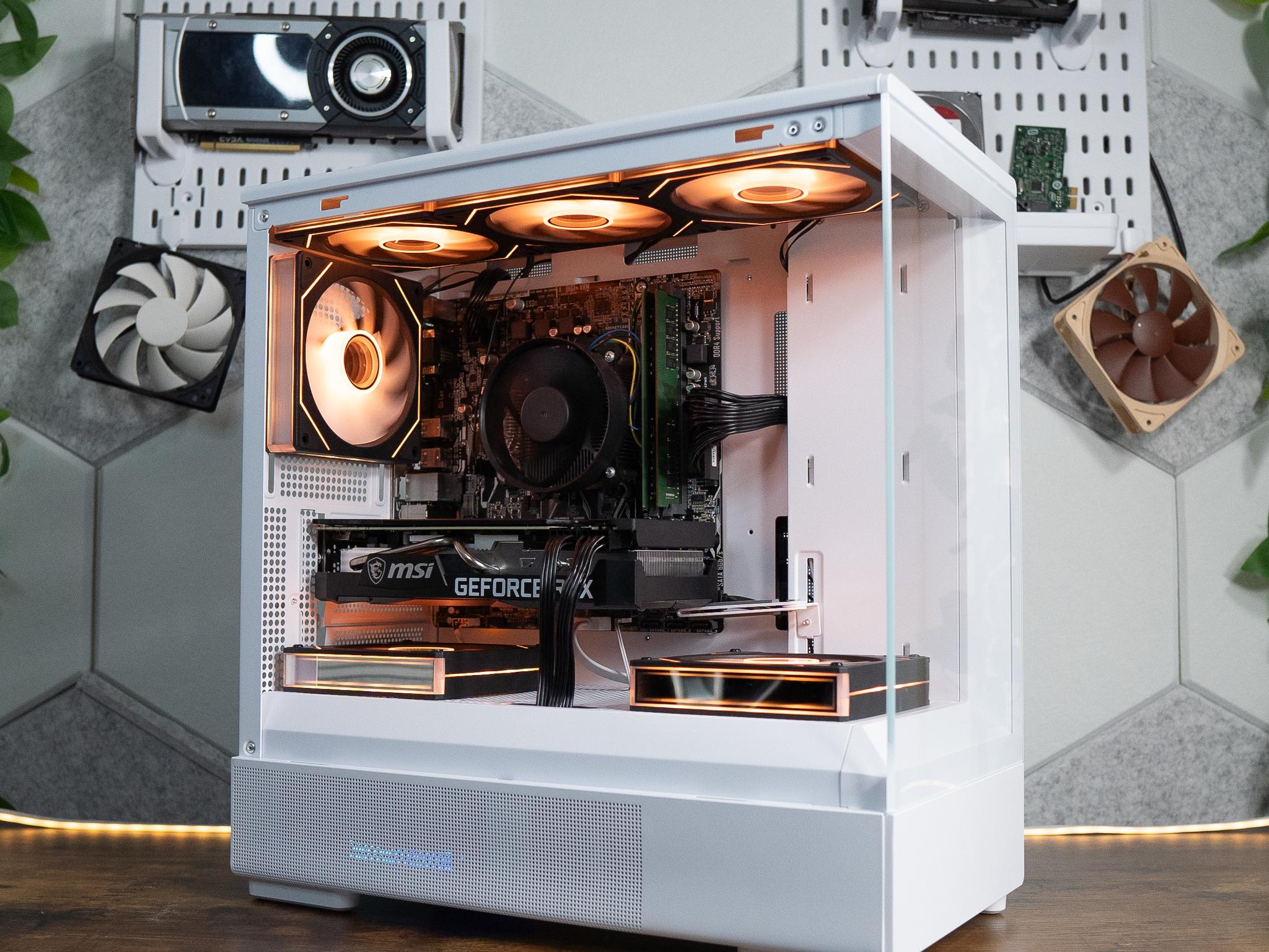 ❄️🌨 | MSI GeForce RTX 3070 8GB | RYZEN 7 5700G | 32GB DDR4 RAM | 1TB NVME + 2TB HD | Arctic Borealis