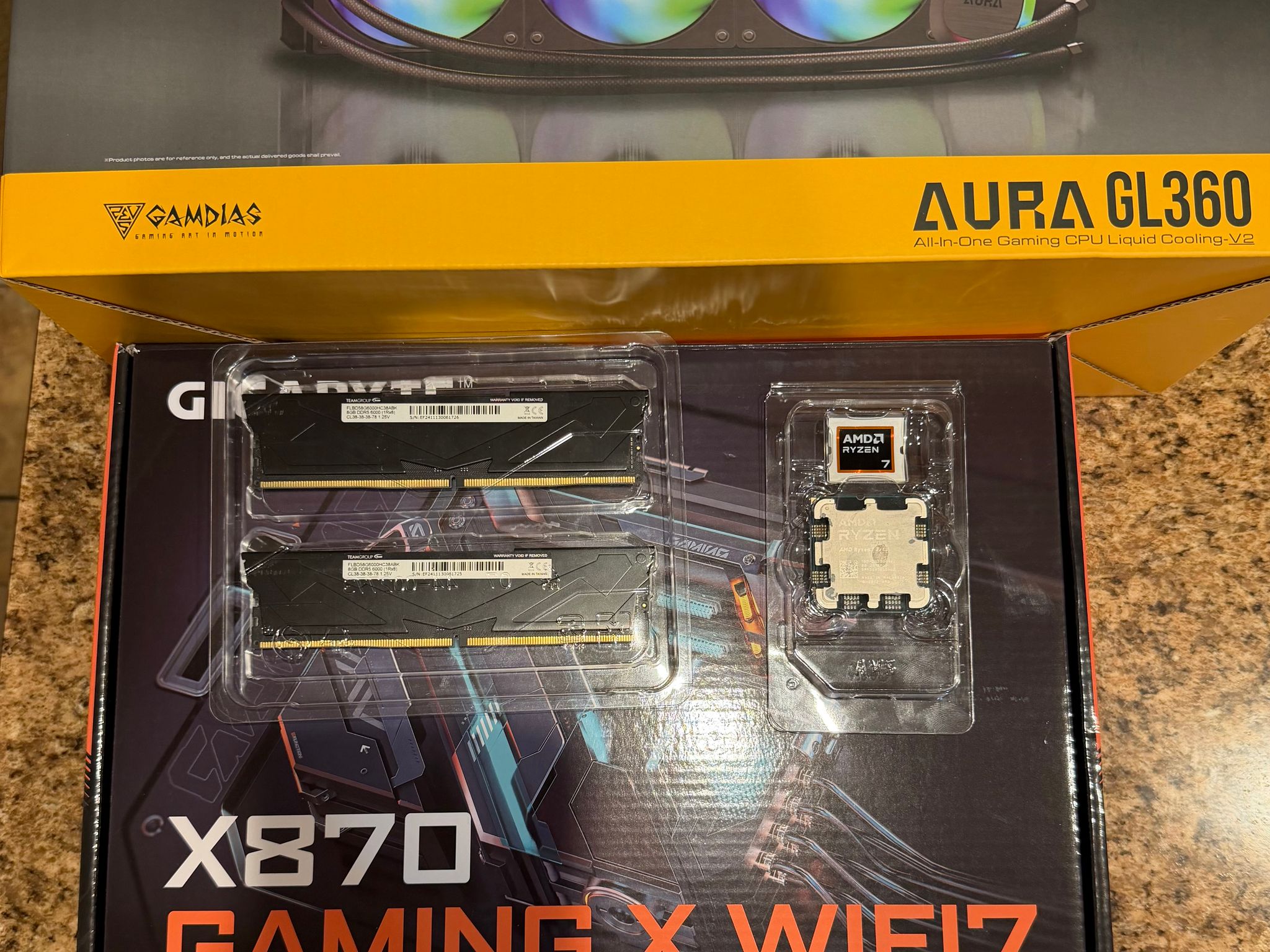 GIGABYTE X870 GAMING X WIFI7 AM5 LGA 1718