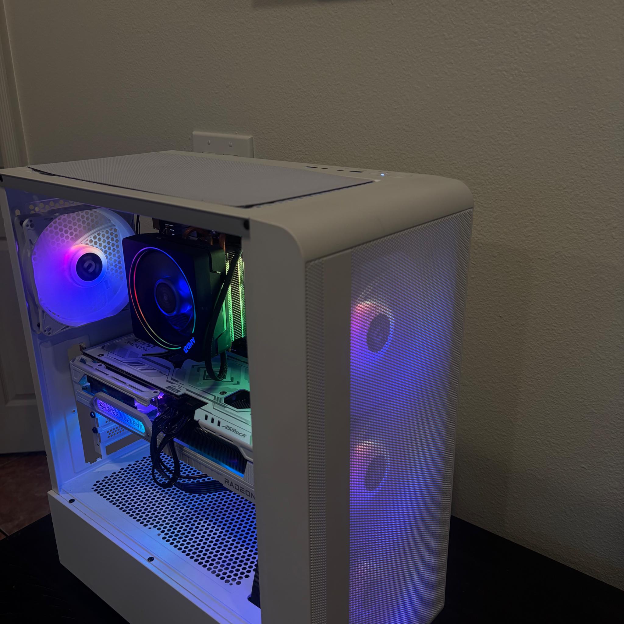 Gaming pc rx9070xt ryzen 7 9700x