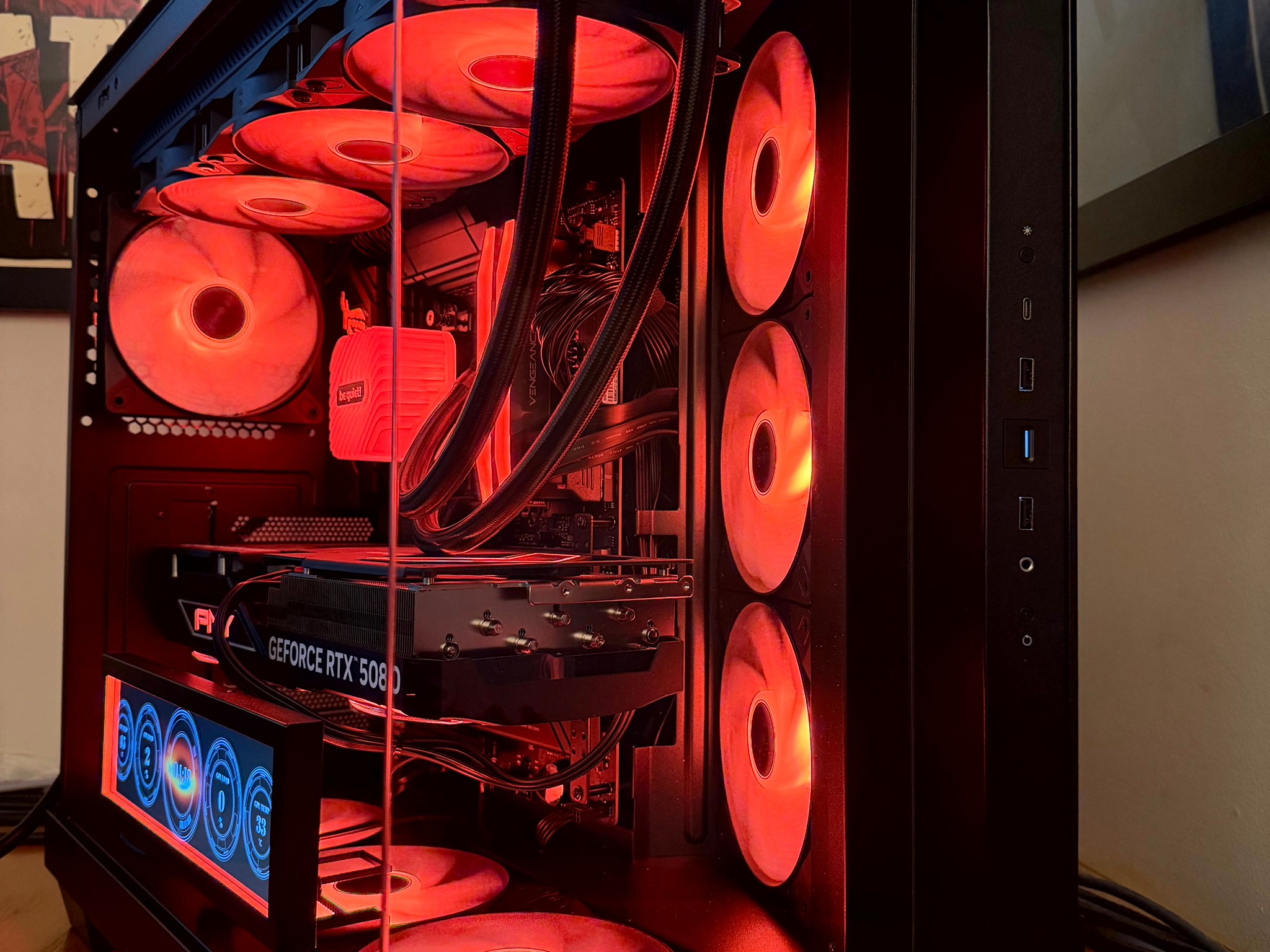 Event Horizon - RTX 5080 OC • Ryzen 7 9850X3D • 2TB Gen5 NVMe • 1000W Platinum PSU • New AM5 Build