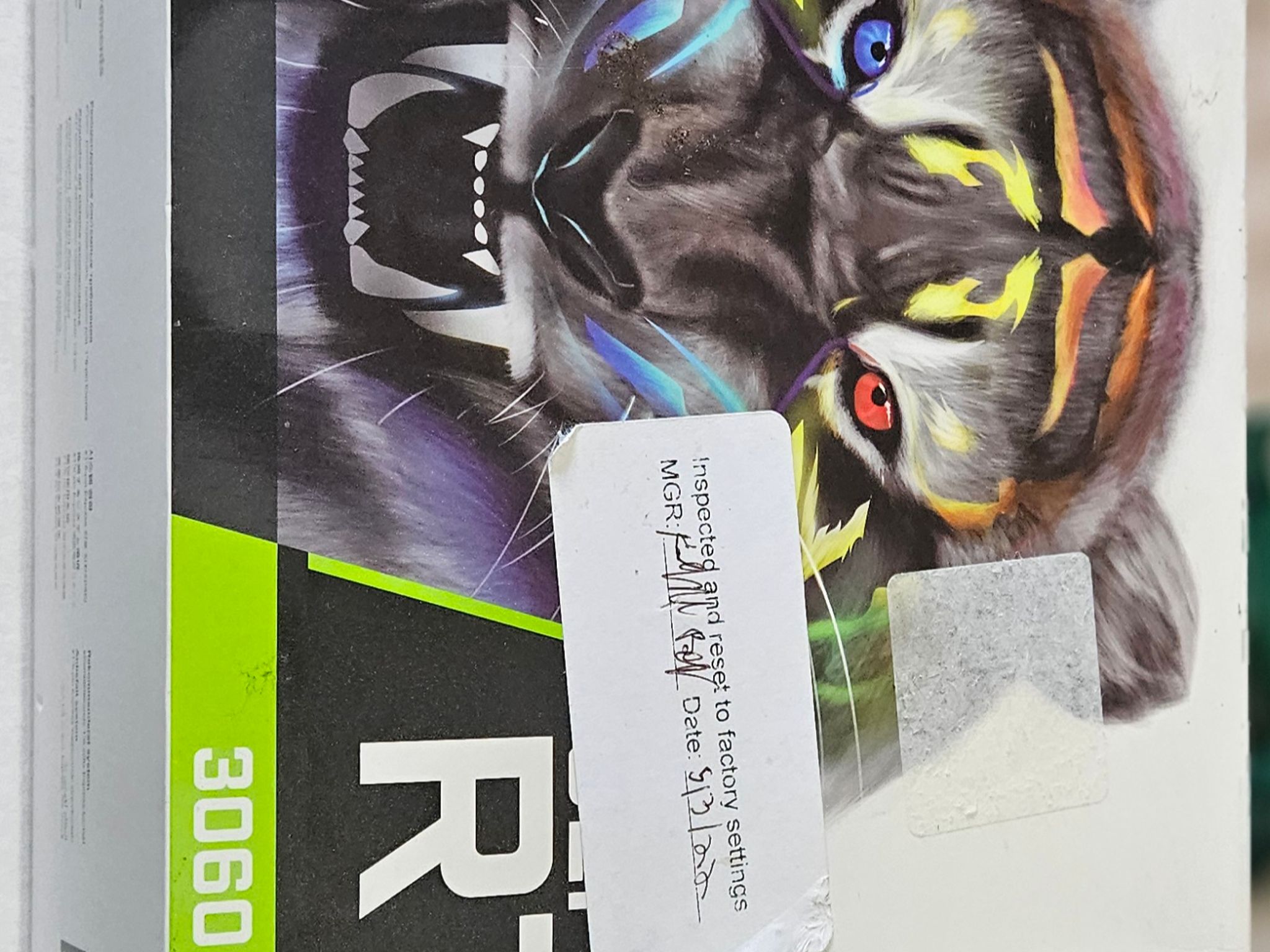 ASUS KO GAMING OC V2 GeForce RTX 3060 Ti LHR