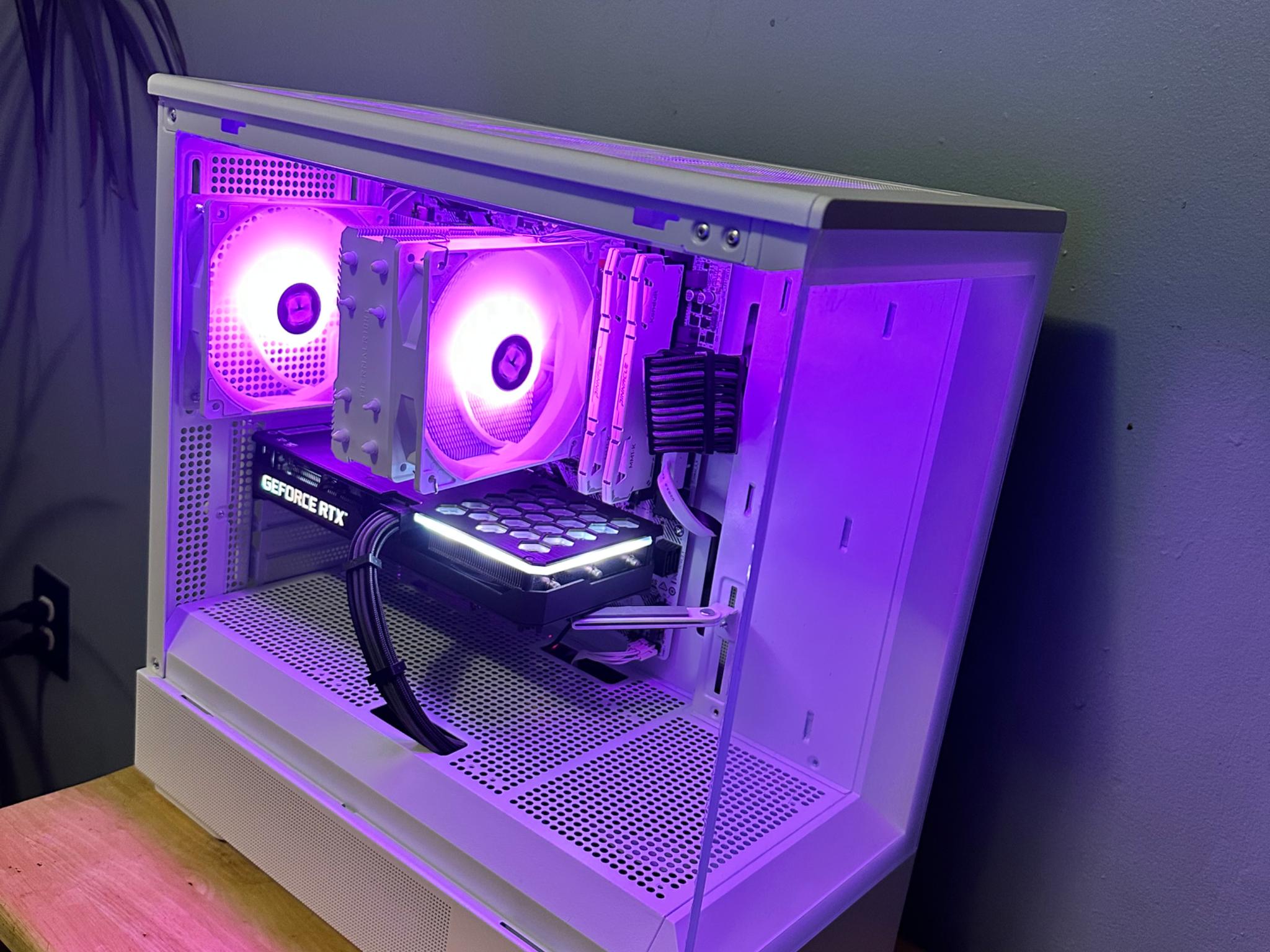Ryzen 7 5700x|PNY 3060 TI|16g DDR4 Ram|Asrock B550 Pro White|512g M.2 NVME| 1 TB 3.5" HDD|Zalman P10