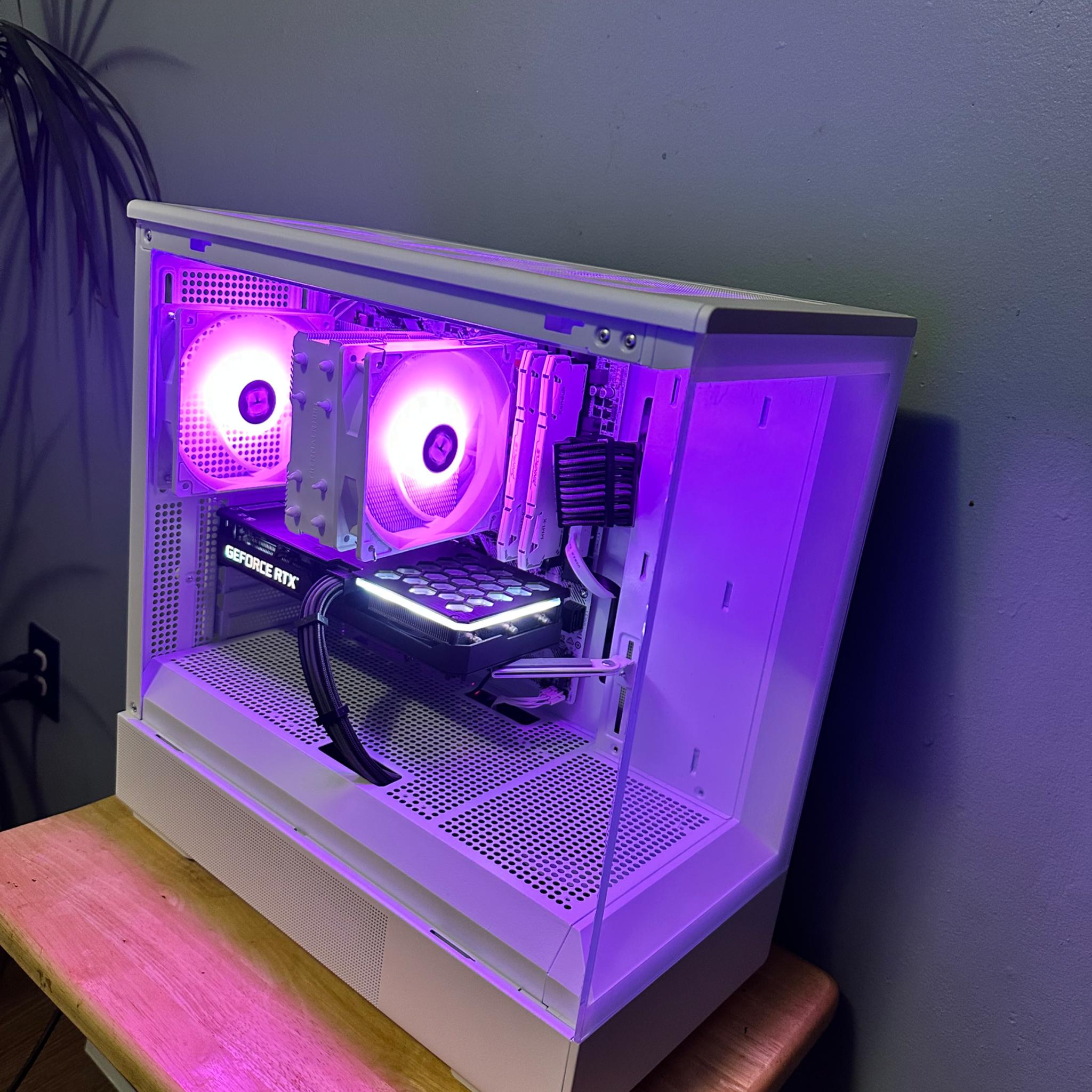 Ryzen 7 5700x|PNY 3060 TI|16g DDR4 Ram|Asrock B550 Pro White|512g M.2 NVME| 1 TB 3.5" HDD|Zalman P10