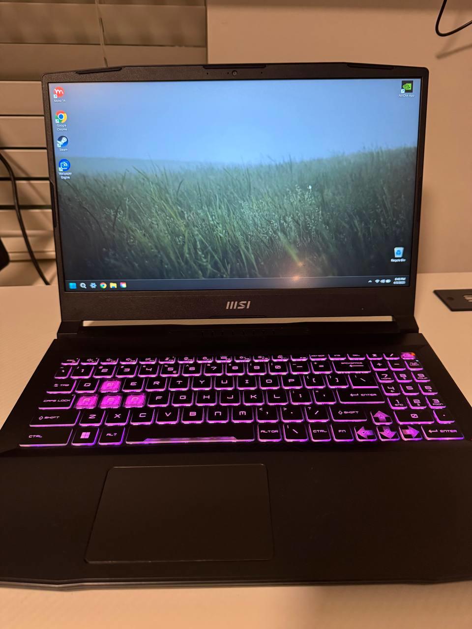 MSI KATANA 15 / Nvidia RTX 4070