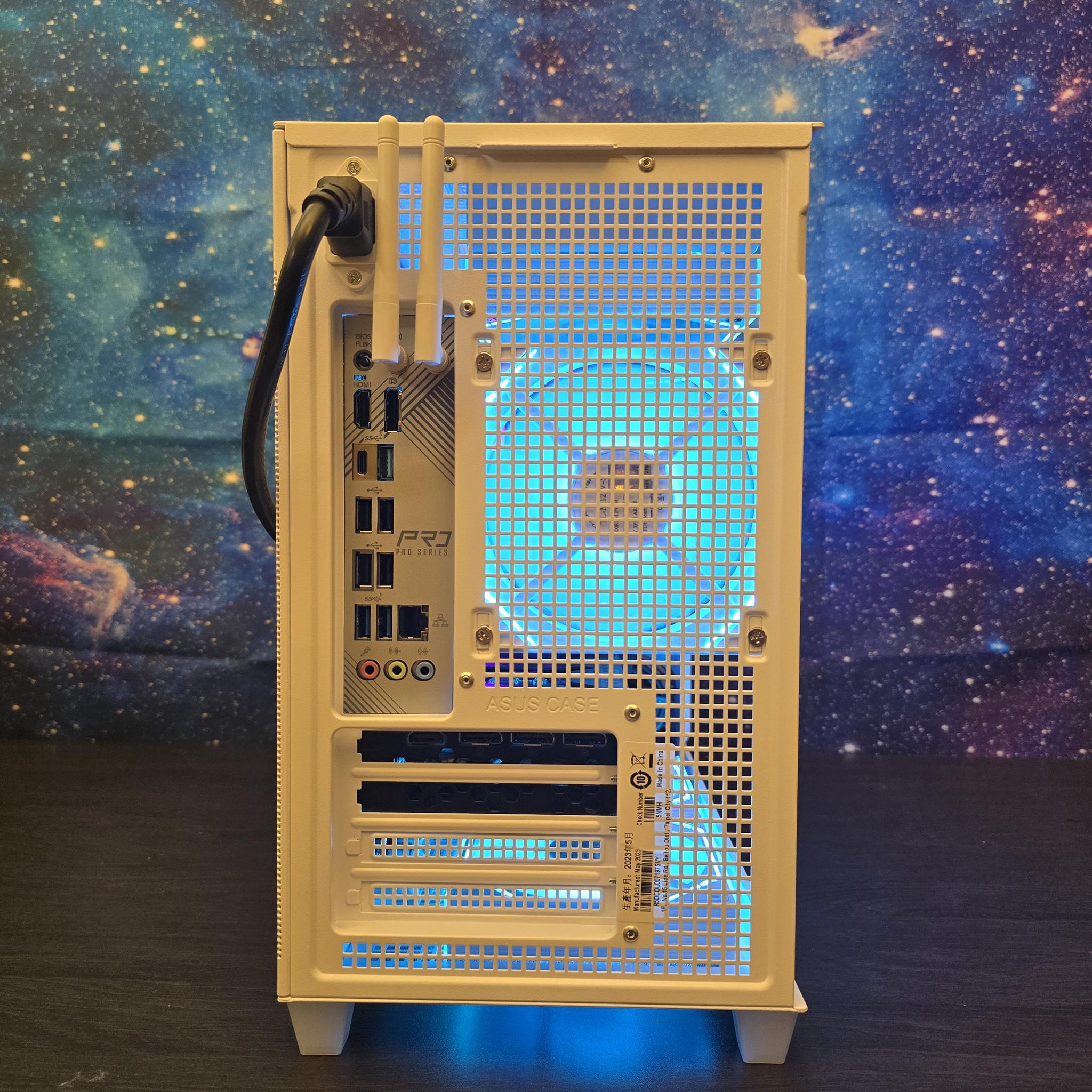 ⚪️🟣1440P SSF AM5 PC | RTX 3080 OC | RYZEN 5 7600x | 32GB RAM | Asus AP201🟣⚪️