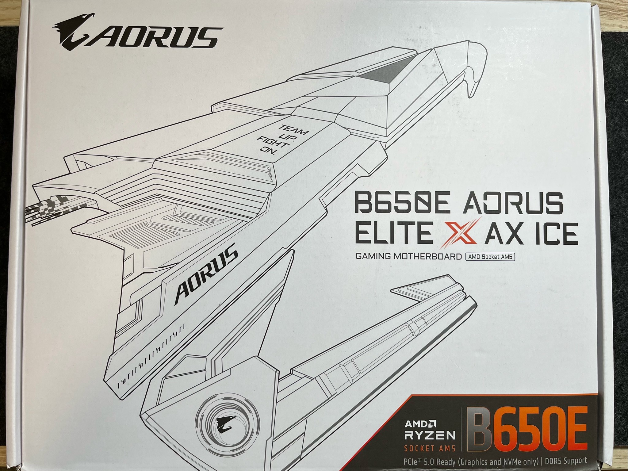 **SALE** B650E AORUS ELITE X AX ICE (rev. 1.0) DDR5 AMD Socket AM5 GAMING Motherboard