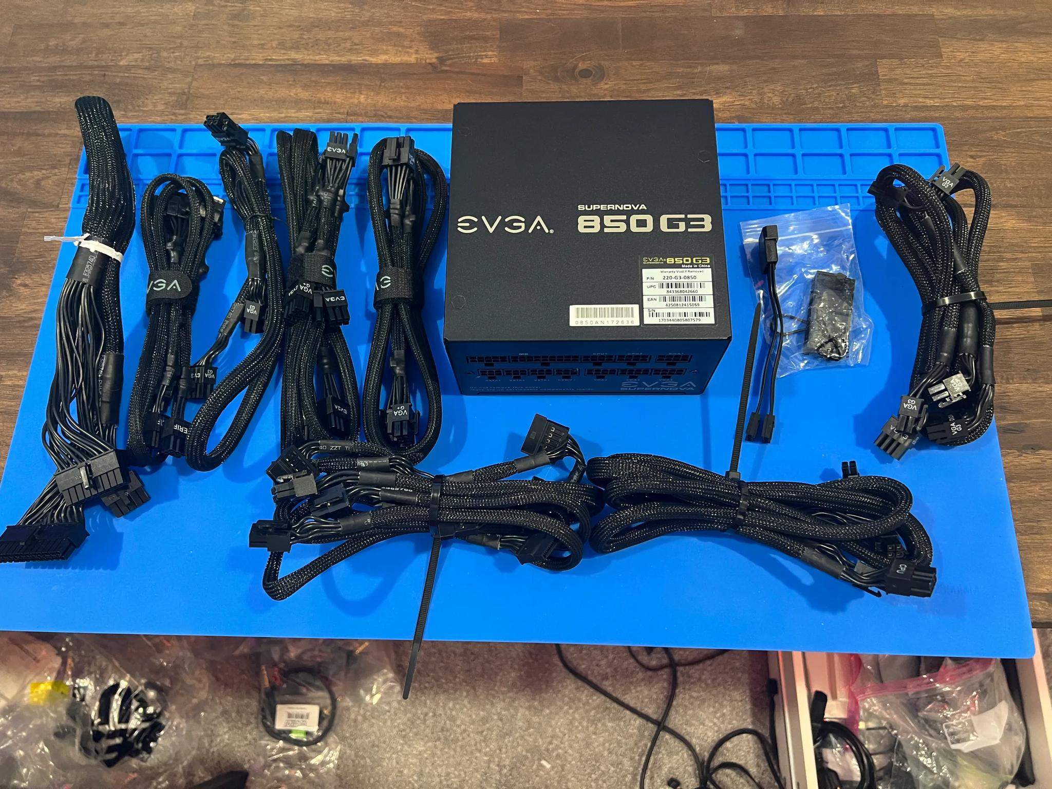 EVGA SuperNOVA 850 G3, 80 Plus Gold 850W, Fully Modular, Eco Mode