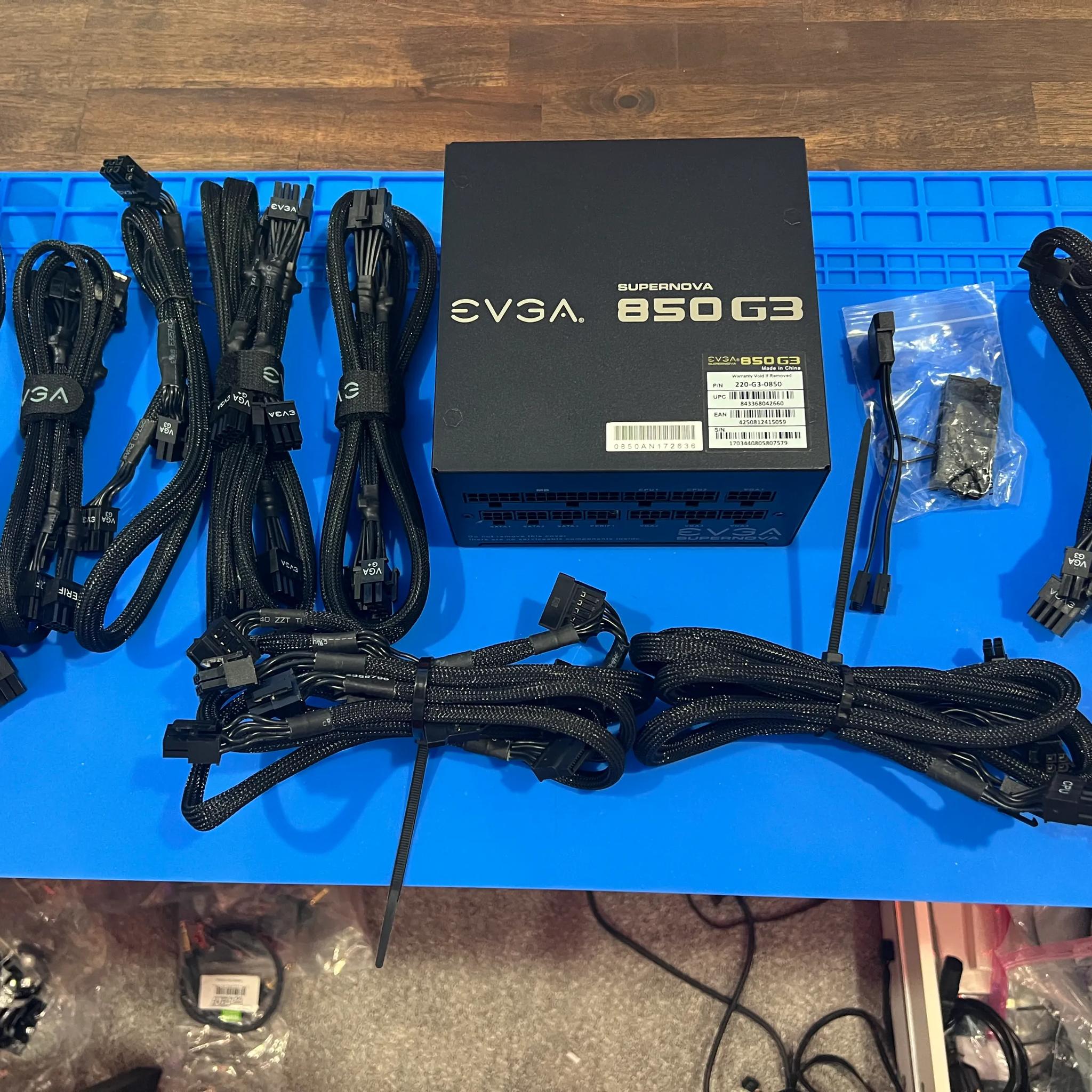EVGA SuperNOVA 850 G3, 80 Plus Gold 850W, Fully Modular, Eco Mode