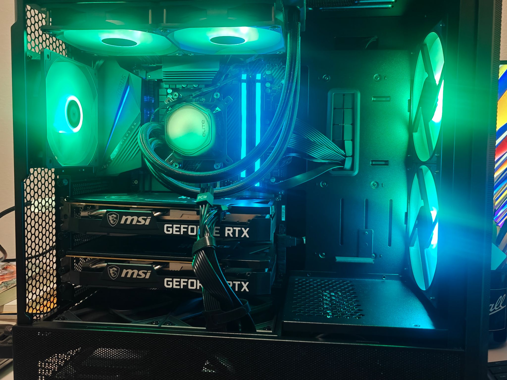 Gaming and AI PC (Ryzen 9 5900XT | Dual RTX 3060s 12GB | 32GB DDR4 | 2TB SSD + 1TB HDD)