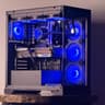 FREE SHIP 🖤🌈 Black RGB Gaming PC | RTX 4070 Ti Super 16 GB | Ryzen 7 7700 | 1TB SSD | 32 GB DDR5