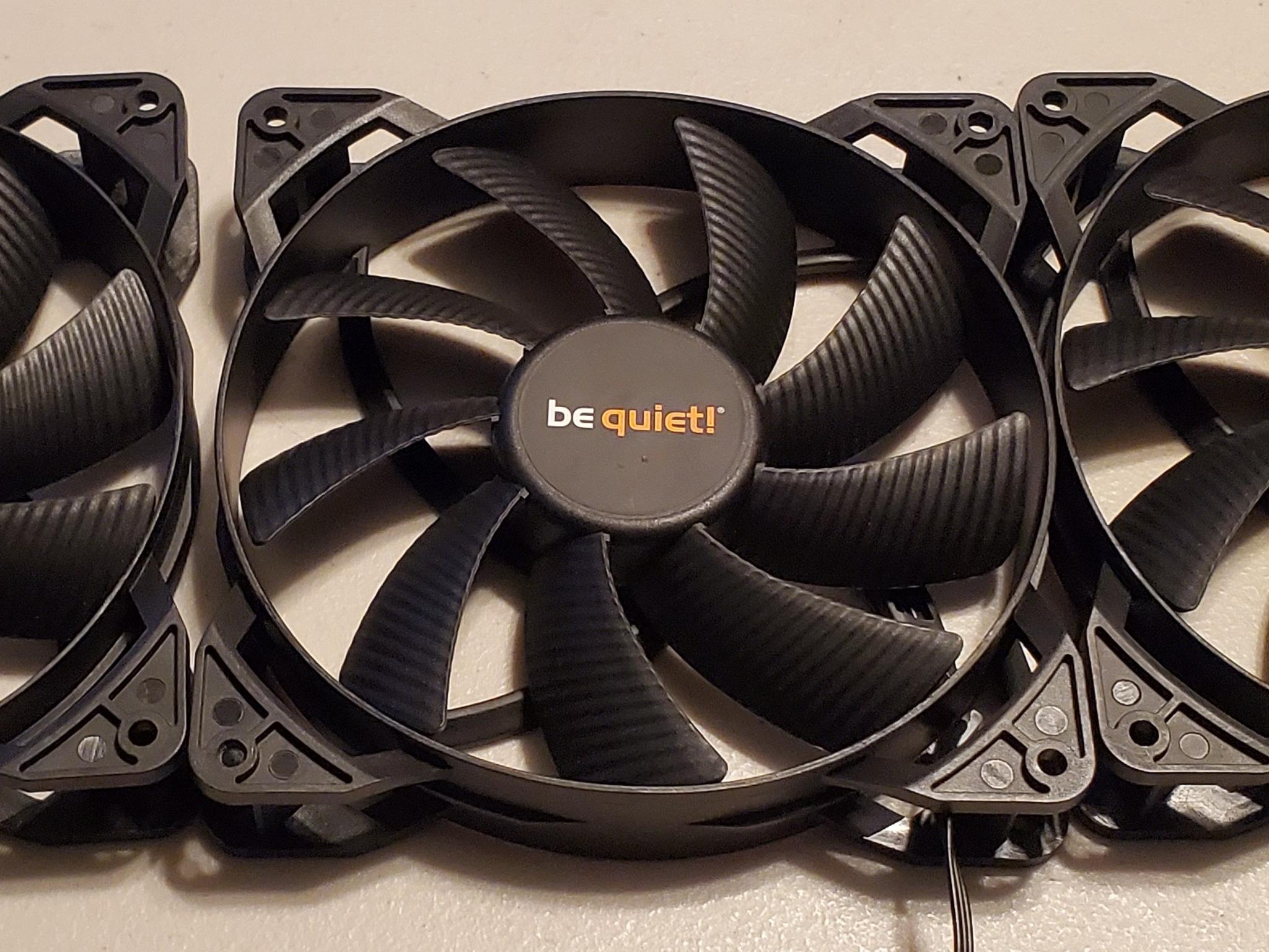 be quiet! Pure Wings 2 140mm 4pin PWM Fans (3-Pack)