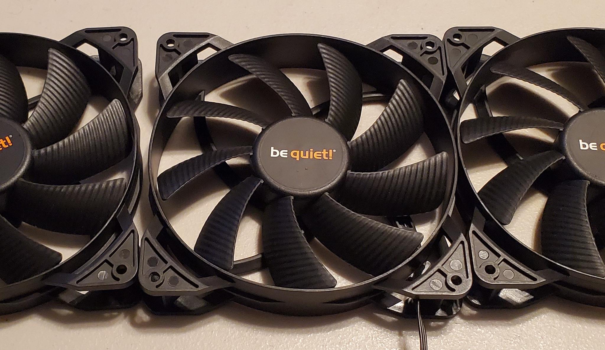 be quiet! Pure Wings 2 140mm 4pin PWM Fans (3-Pack)