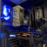 Great 1080p Blue Theme Gaming PC (i7, RX 480)