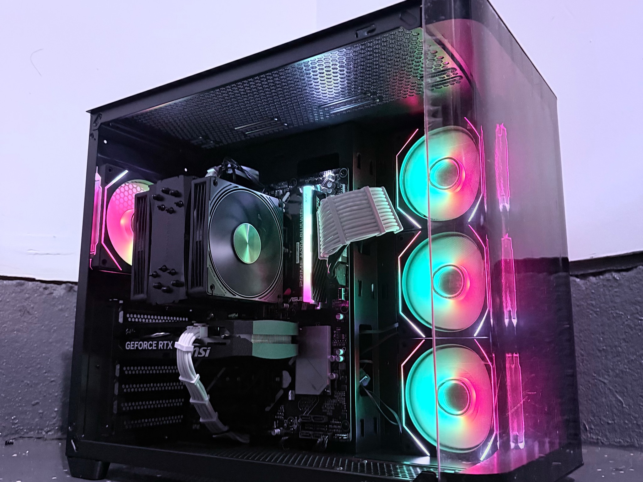 🌈"Astral Bloom"⚫️ | 1080p Gaming | RTX 5060 | Ryzen 5 8400F | 16GB DDR5 | 1TB SSD | Free Shipping