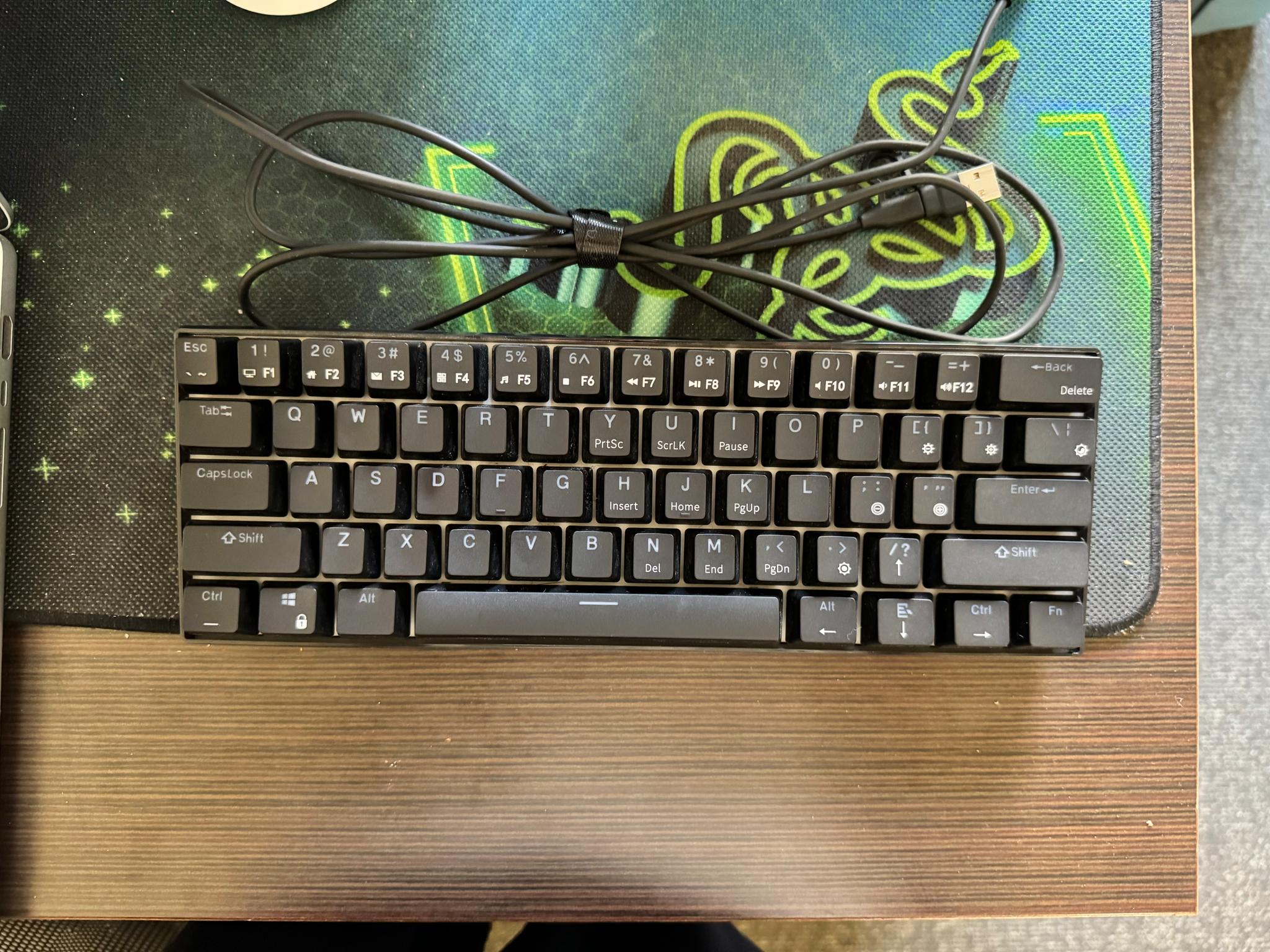 RK ROYAL KLUDGE RK61 Wired 60% RGB Mechanical Gaming Keyboard