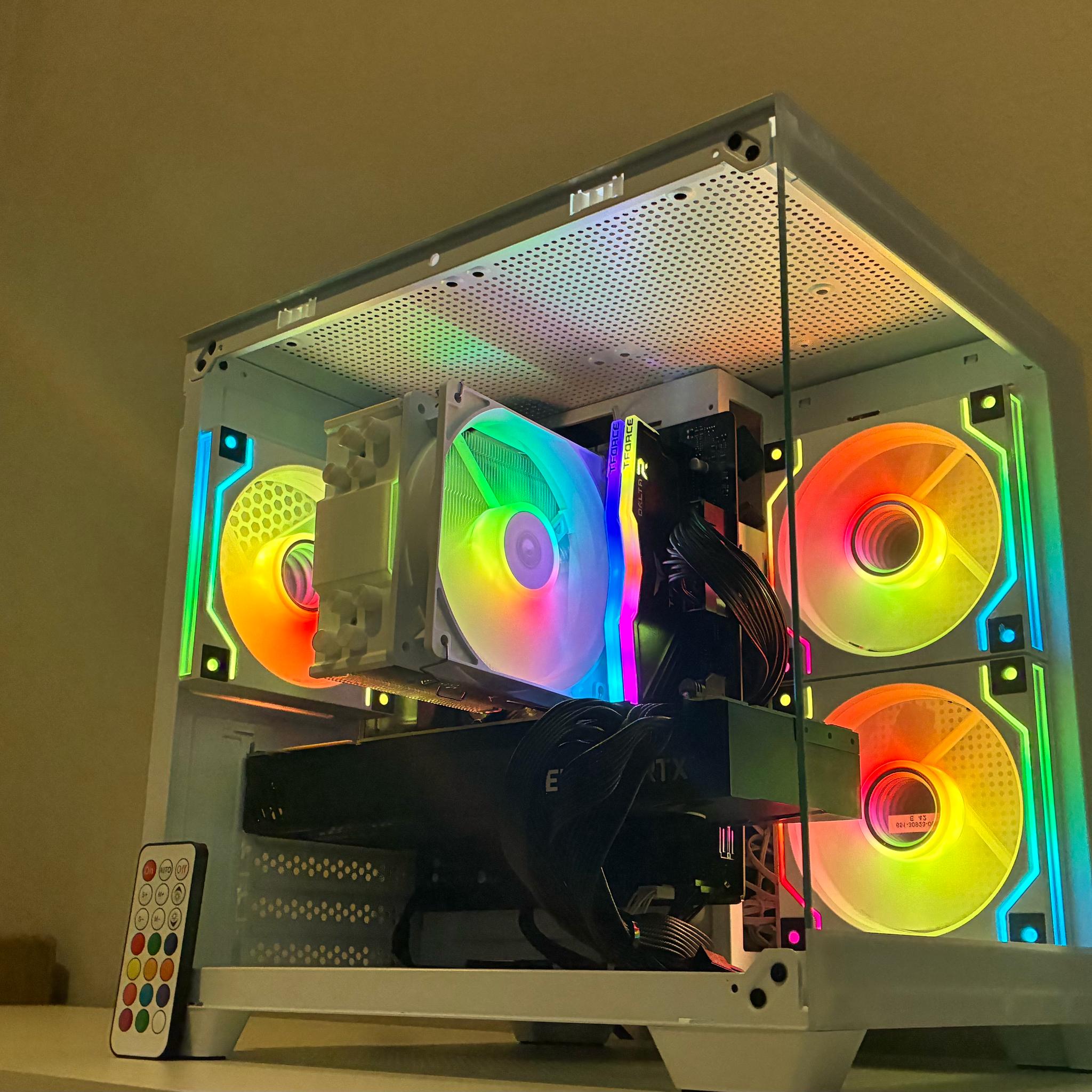 RTX 2080 Super | Ryzen 5 5500 | 16GB DDR4 3000 MHZ | 512GB M.2 SSD | 650 W| Gaming PC🔥