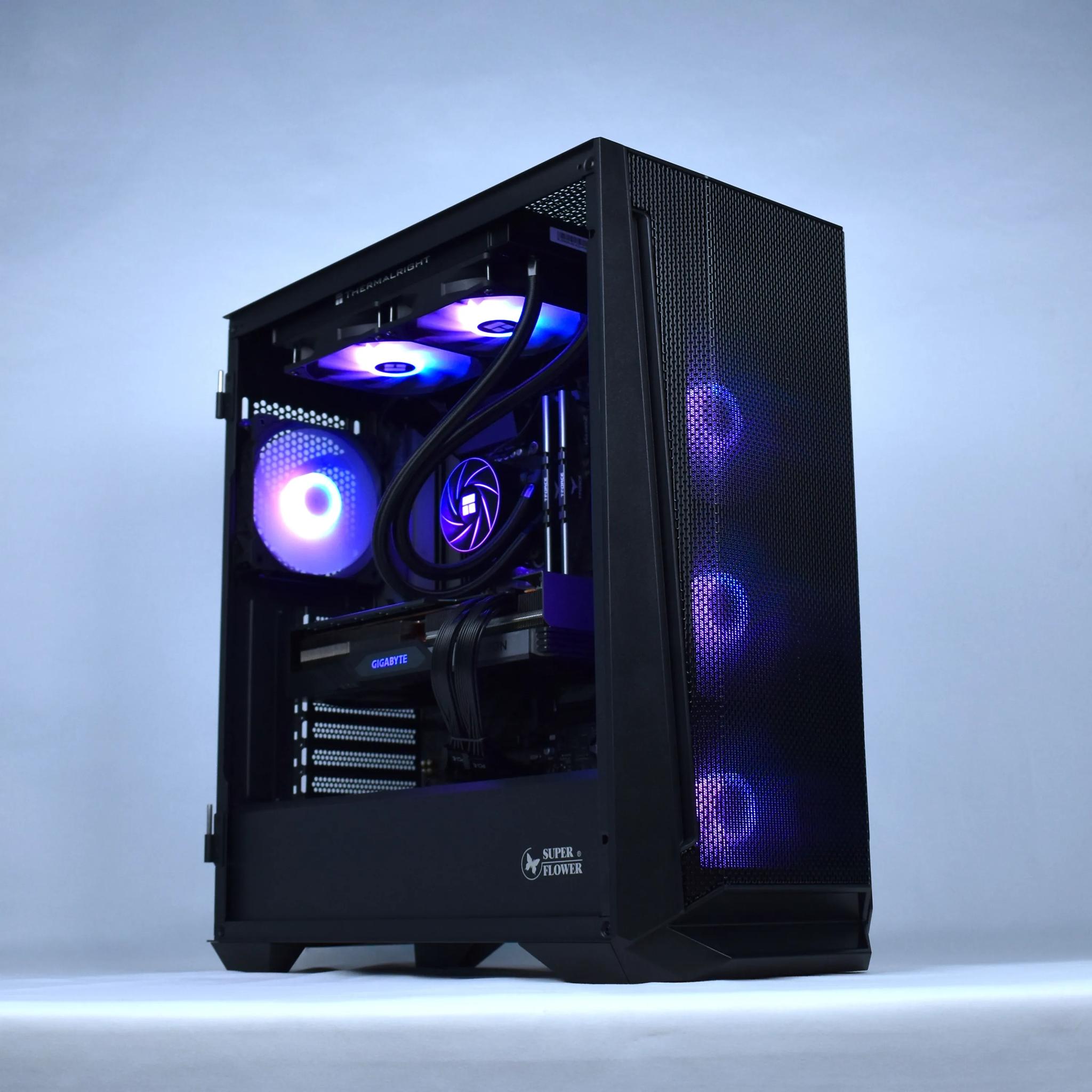 ♠️🥀BLACK ROSE🥀♠️ Bang4Buck 1440p/4K Gaming/Streaming PC | Intel 14600K, AMD 7800XT, 32GB RAM, WiFi