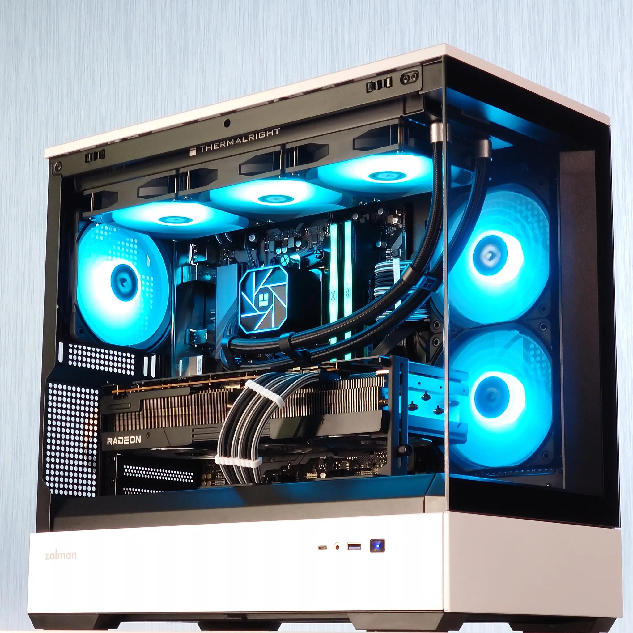 ⚪⚫🤖Stormtrooper Gaming PC⚔️AMD RX 7900 XT 20GB⚔️Ryzen 7 7700⚔️32GB DDR5⚔️2TB SSD