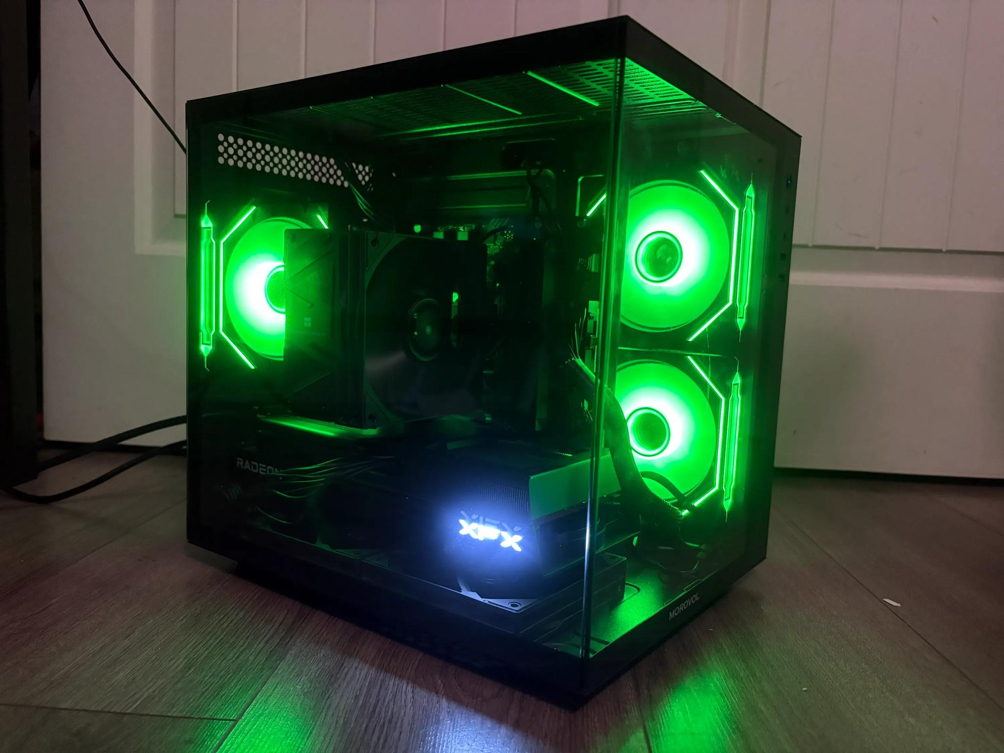 1440 Ultra Gaming PC!!! Ryzen 5 9600x RX 9060 XT 16GB ARGB