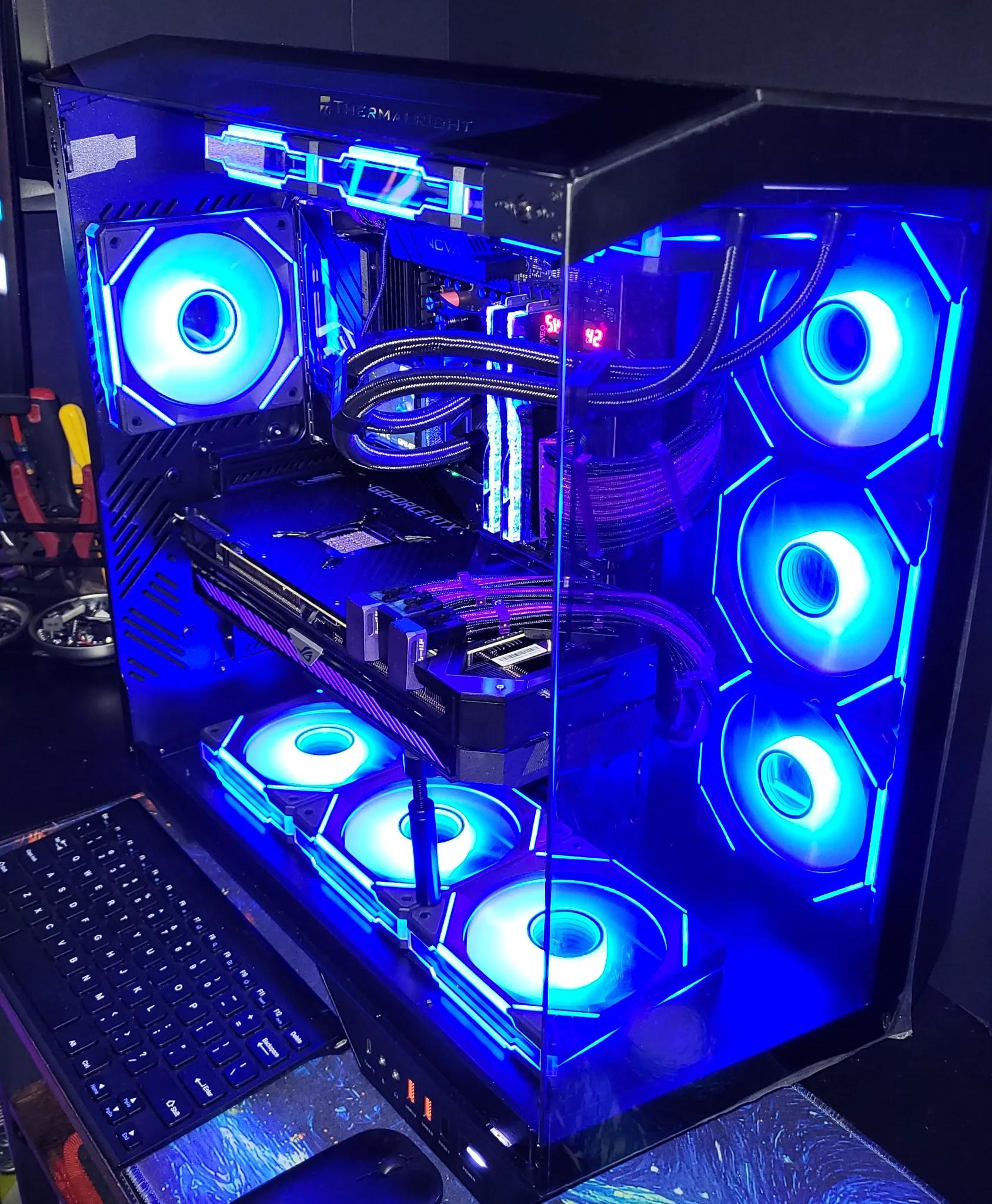 🔥 7800X3D + Strix 3090 24gb  | 32GB DDR5 | 2TB NVMe | 1000W Plat – Ultra 4K Gaming / Creator Build