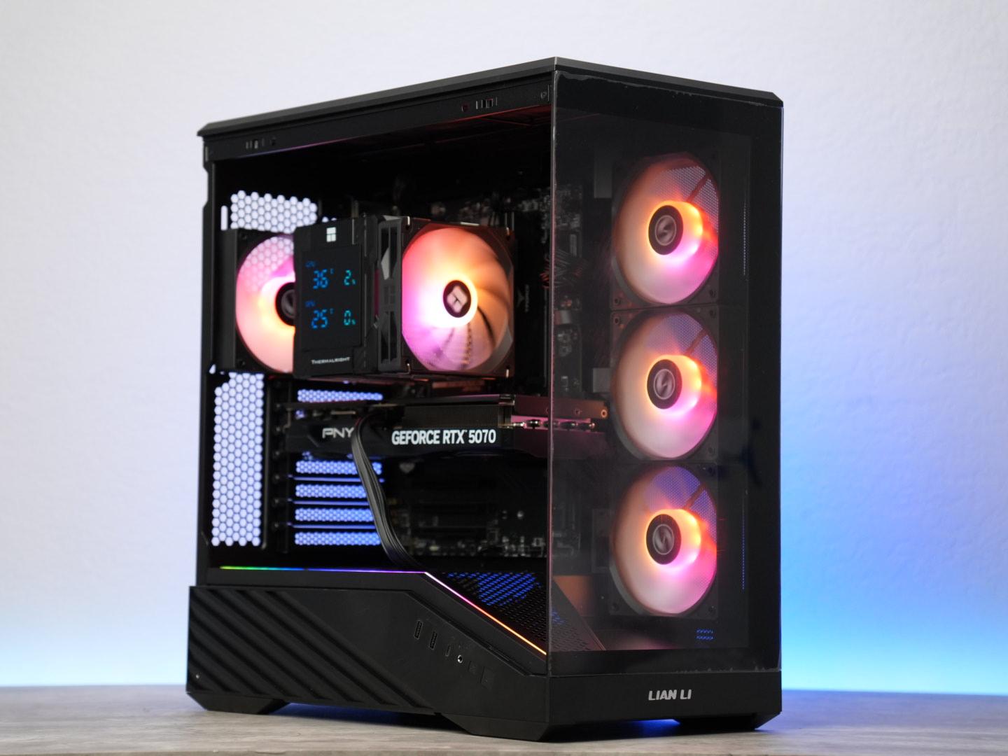 Gaming PC | RTX 5070 | RYZEN 7 7700 | 16GB DDR5 | 2TB SSD | WIN 11 | WiFi + BT