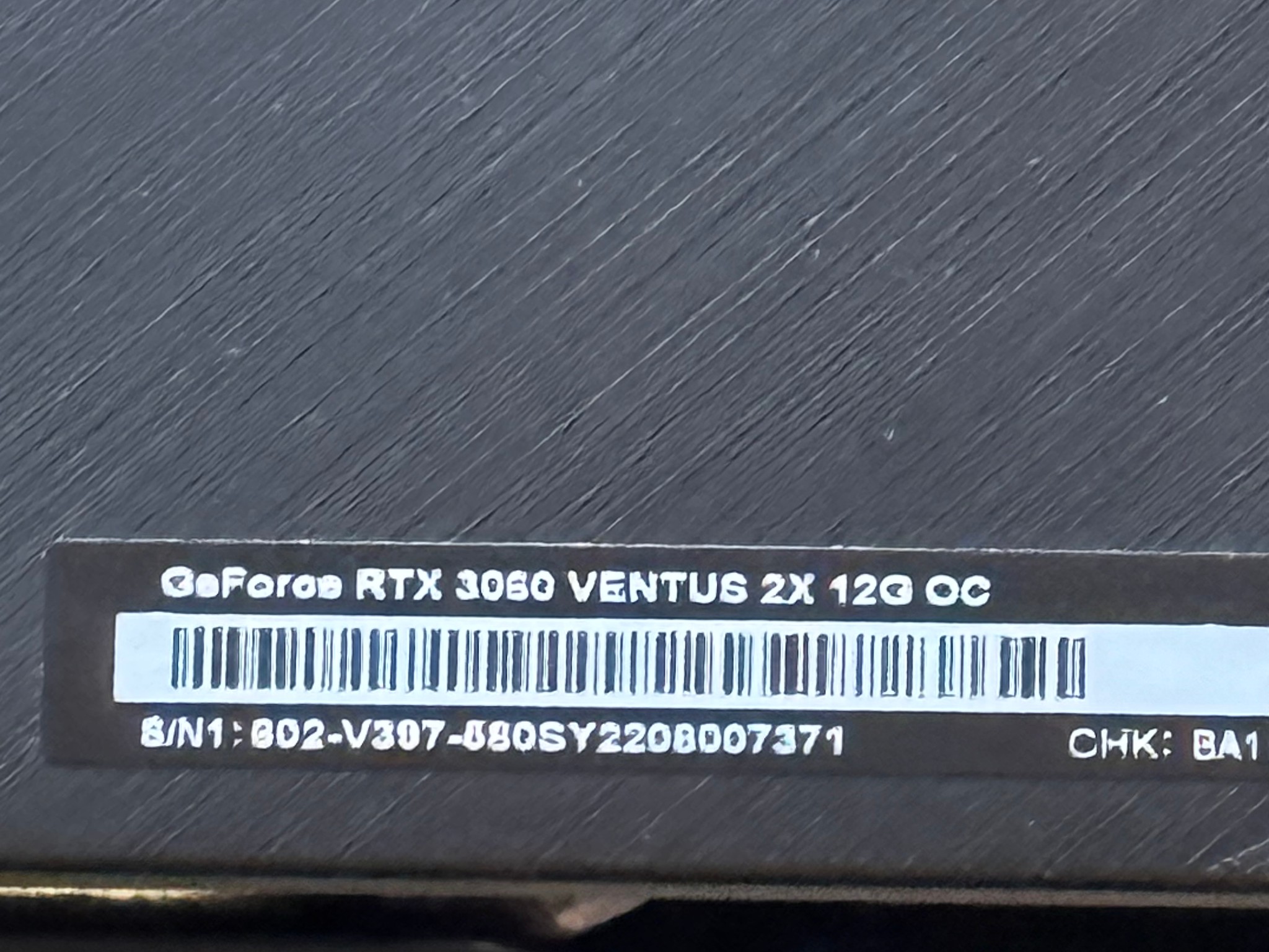 MSI NVIDIA GeForce RTX 3060 VENTUS 2X OC 12GB GDDR6 Graphics Card