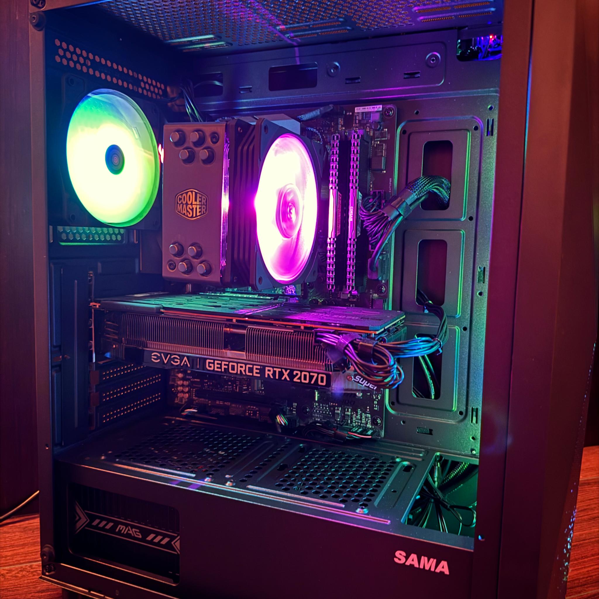 ✨ CORE Gaming PC Build | Ryzen 5 3600 + RTX 2070 Super | 1440p DLSS GAMING = GREAT VALUE ✨