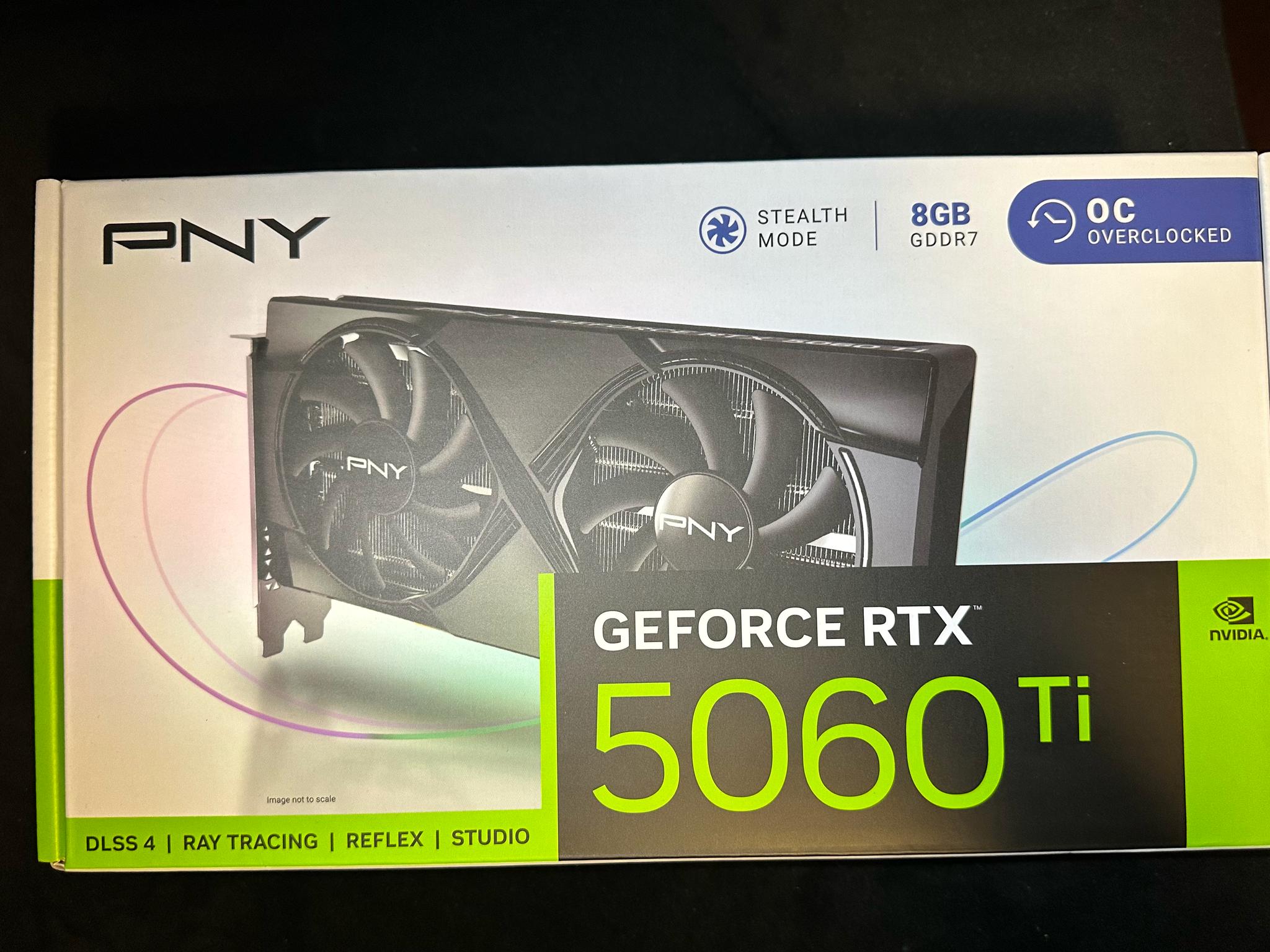 PNY NVIDIA GeForce RTX™ 5060 Ti  8GB