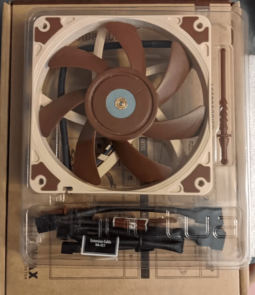 Noctua slim 120mm fan