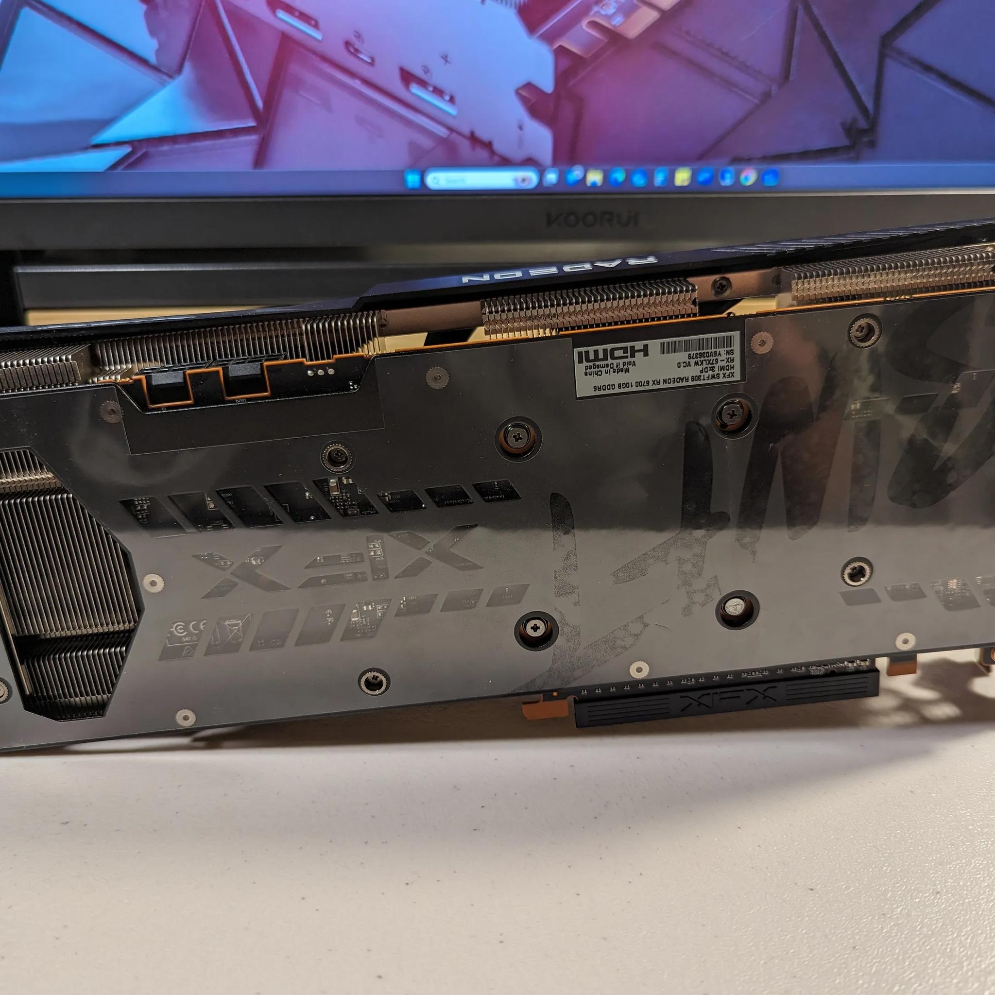 XFX Speedster SWFT 309 Radeon RX 6700 non-XT 10 GB; Gently Used, Like New, Great for High-FPS 1080p!
