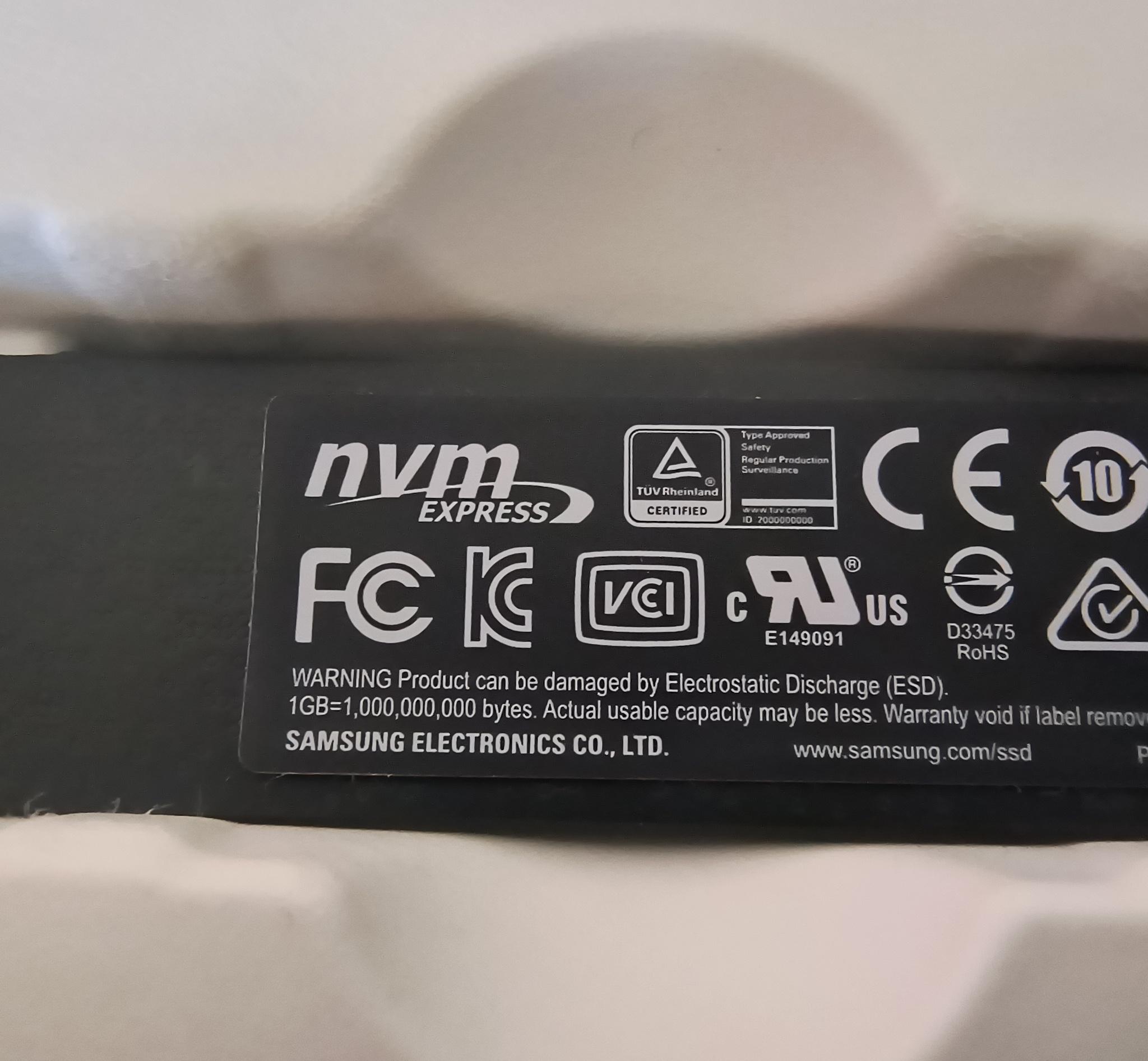 Samsung 970 PRO 512GB