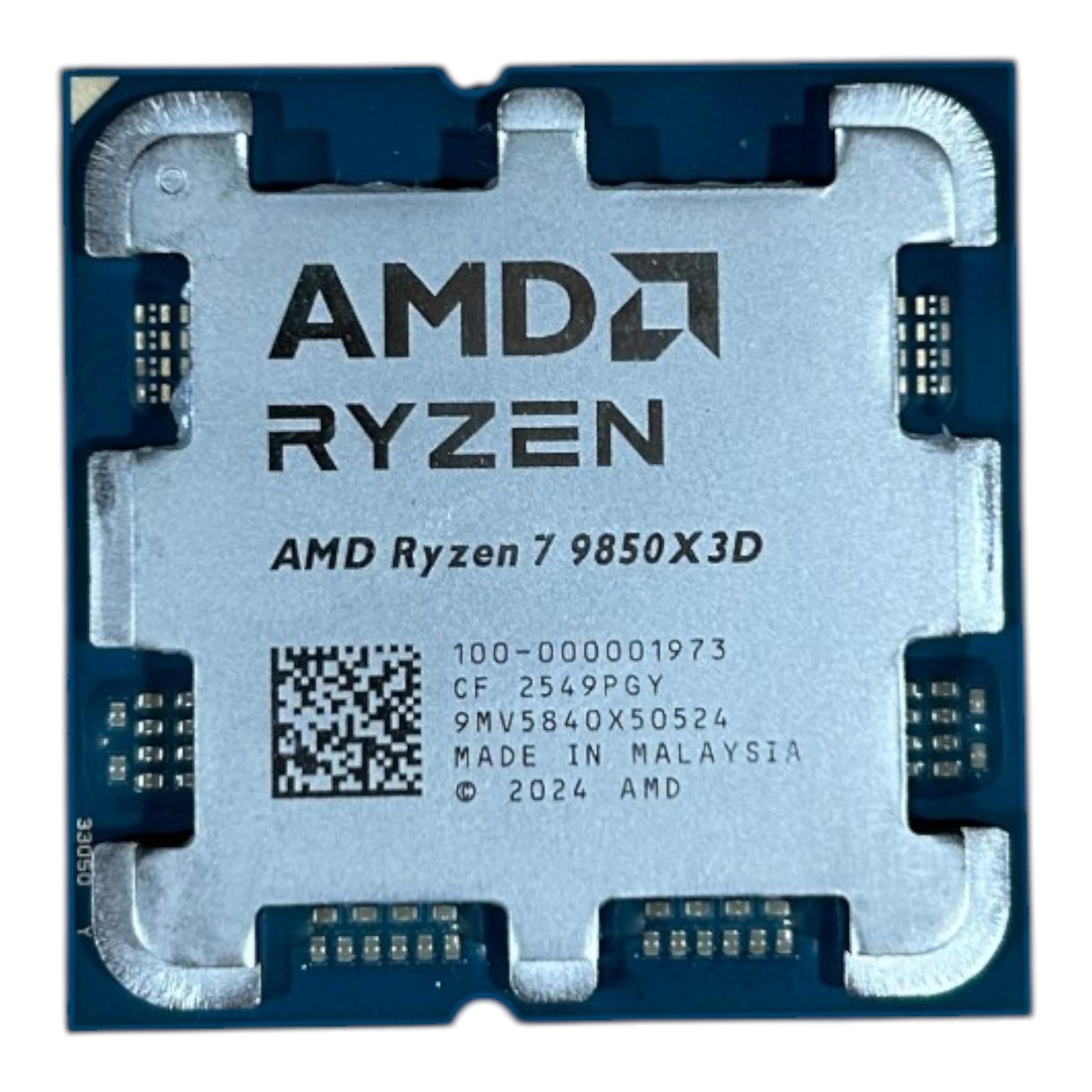 *OPEN BOX* AMD Ryzen 7 9850X3D (8 Core - 16 Thread)