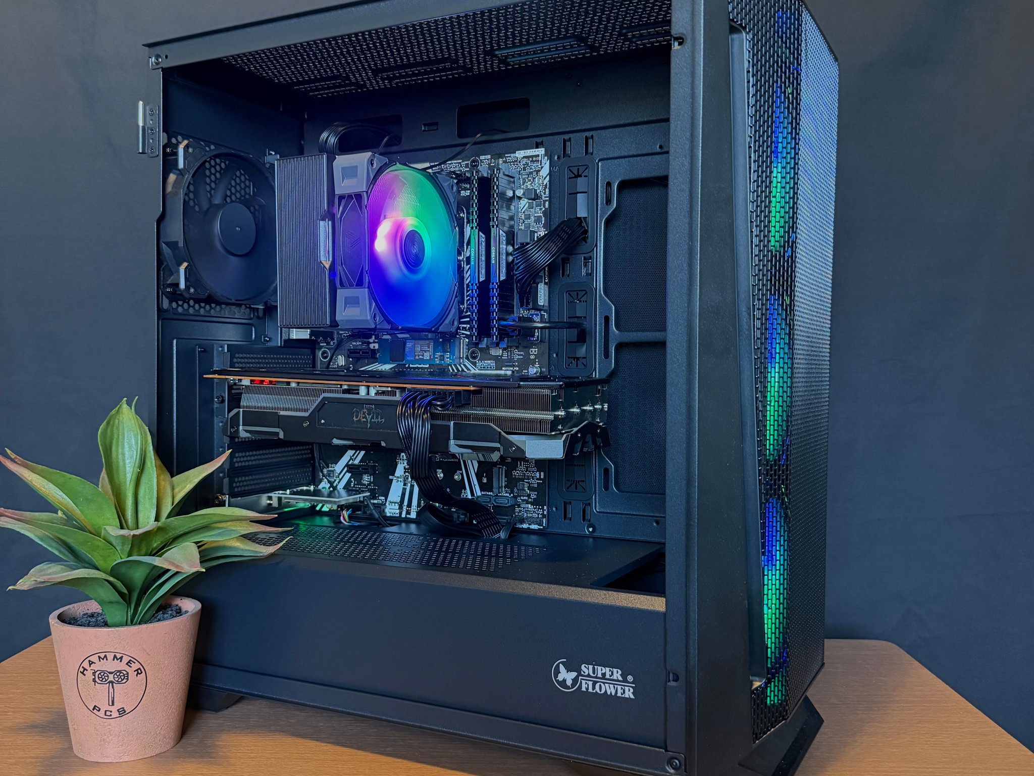 💥RX 5700 XT + Intel i7 RGB Gaming PC💥| 16gb RAM, 1TB SSD | Fortnite, GTA V, Arc Raiders, and more!