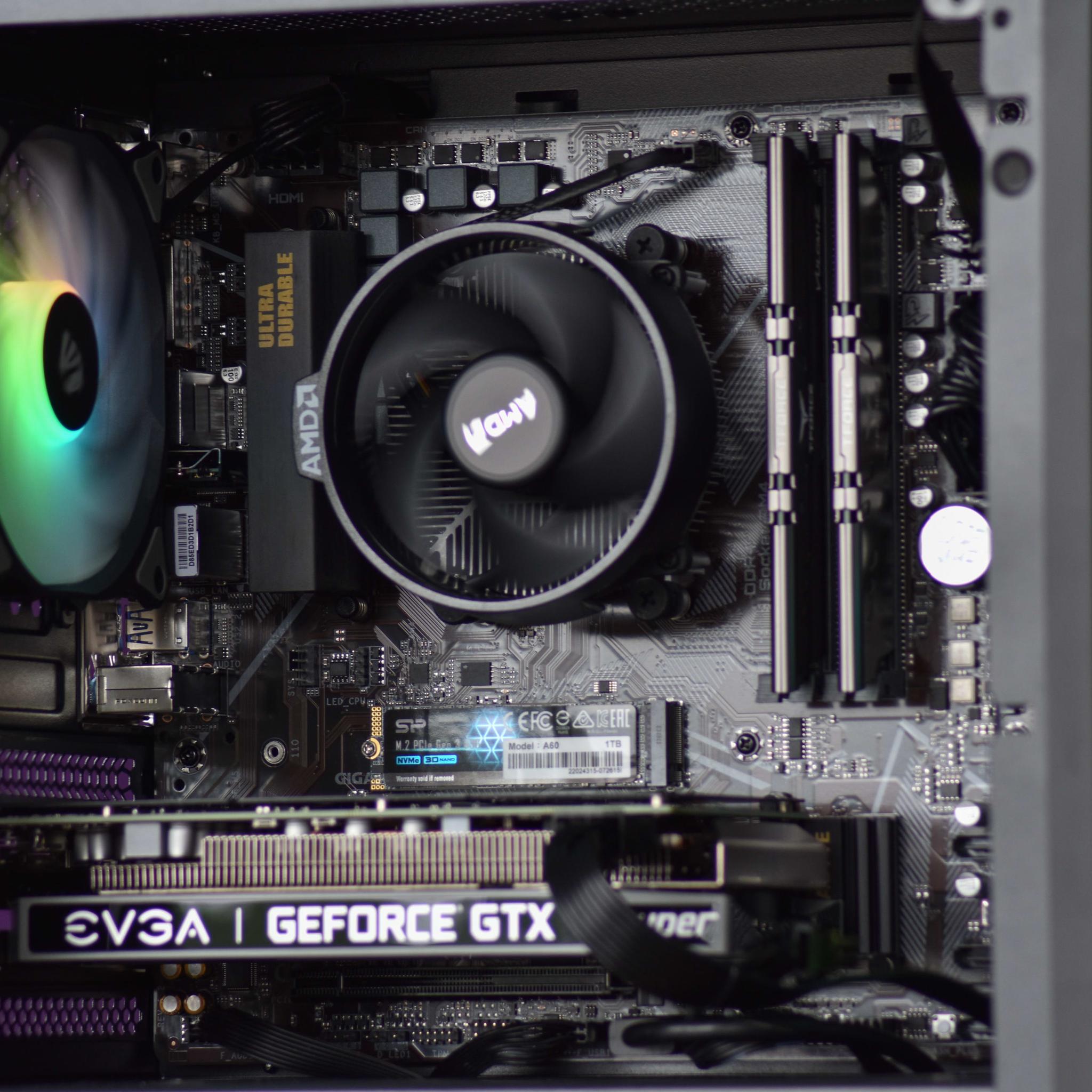 Mid Range Gaming PC / Ryzen 5 4500 - GTX 1660 Super Custom Gaming PC (HAS WIFI)