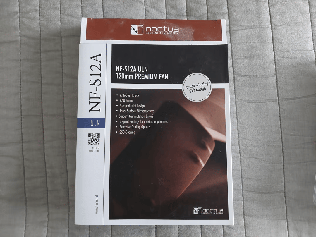 Noctua NF-S12A ULN 120mm Fan (3 Pin)