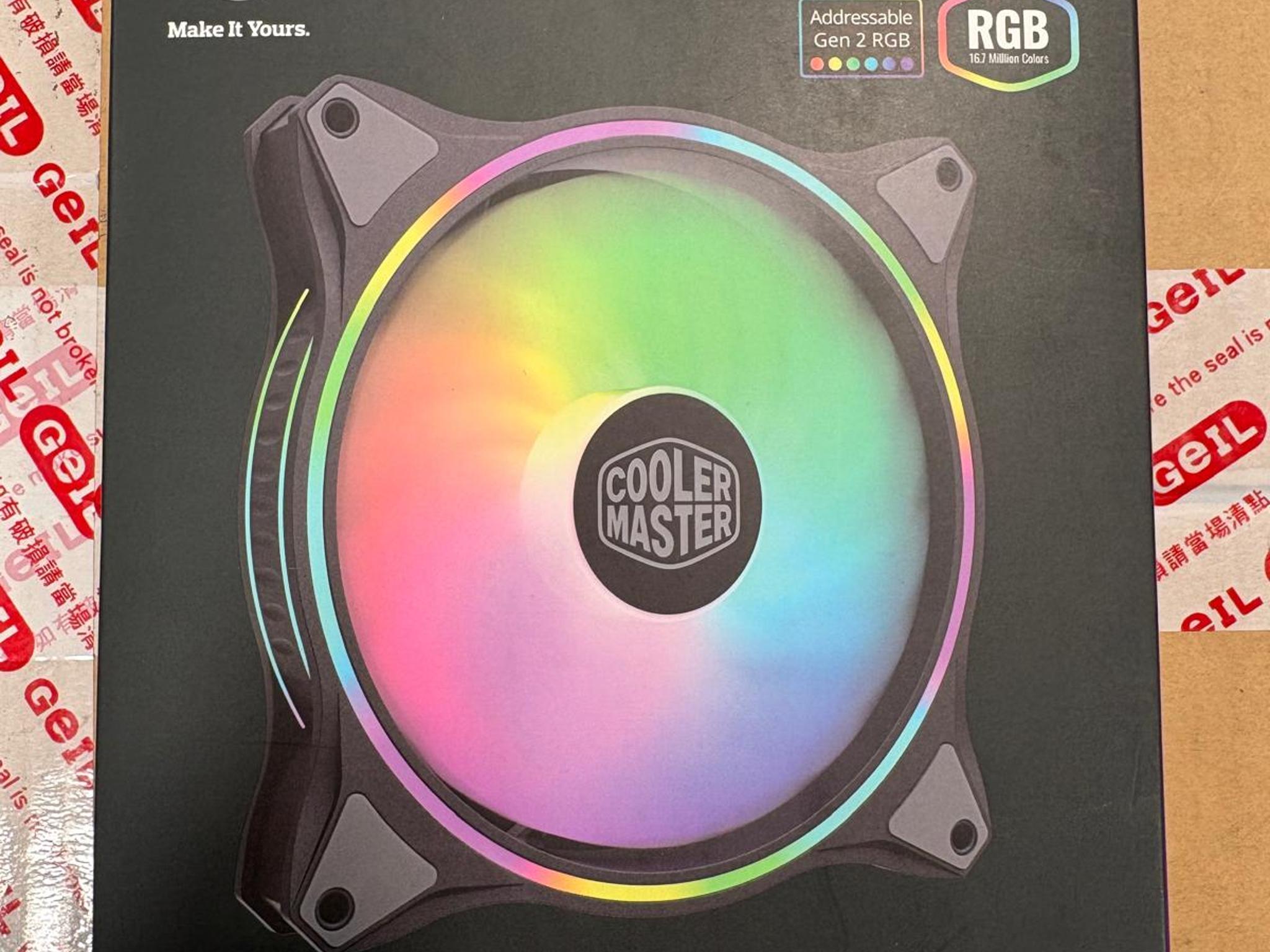Brand In New In Box - FAN | Cooler Master 140mm Halo RGB Black