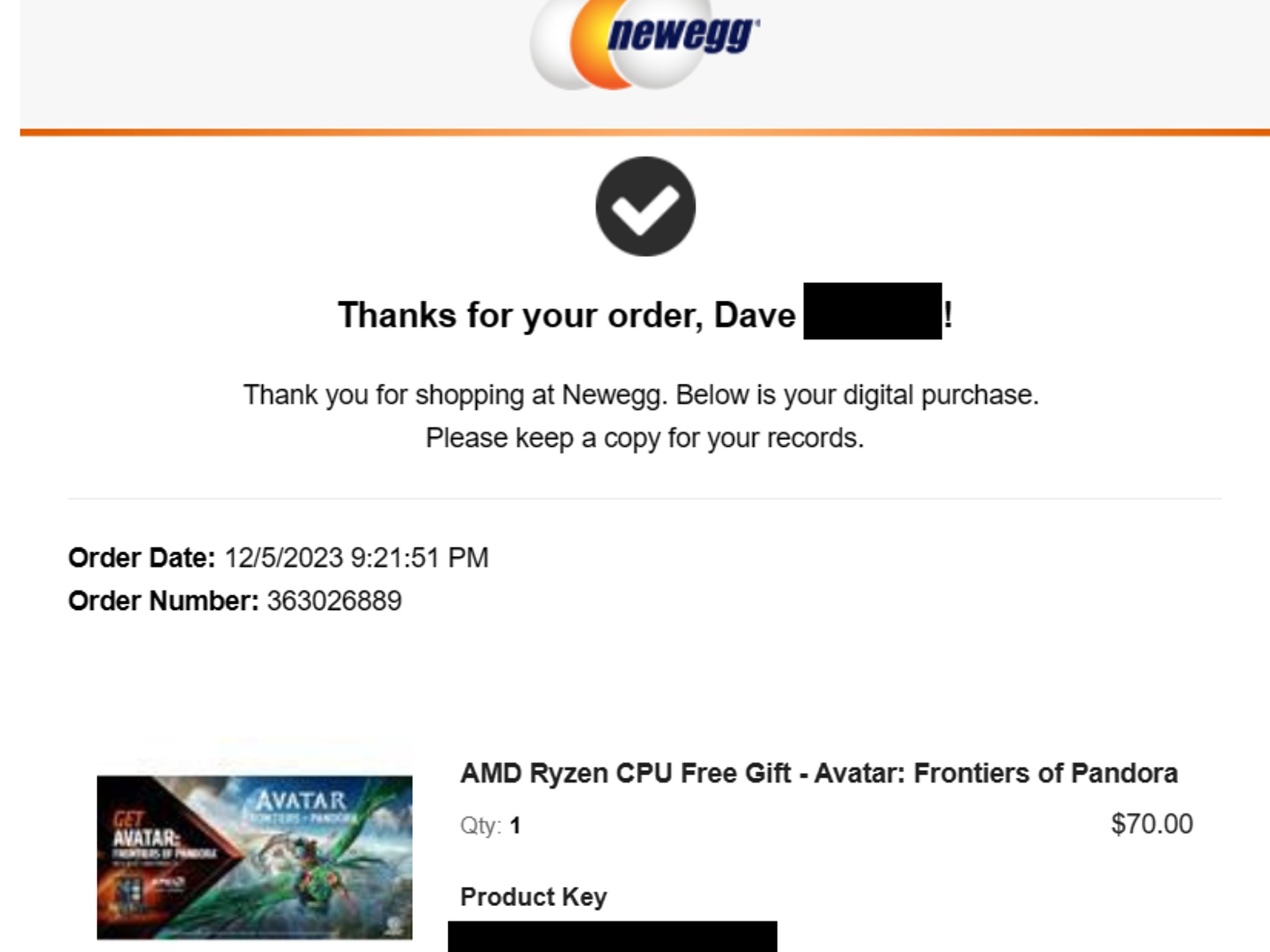 Avatar: Frontiers of Pandora Digital Download (Must have an AMD 7900X)