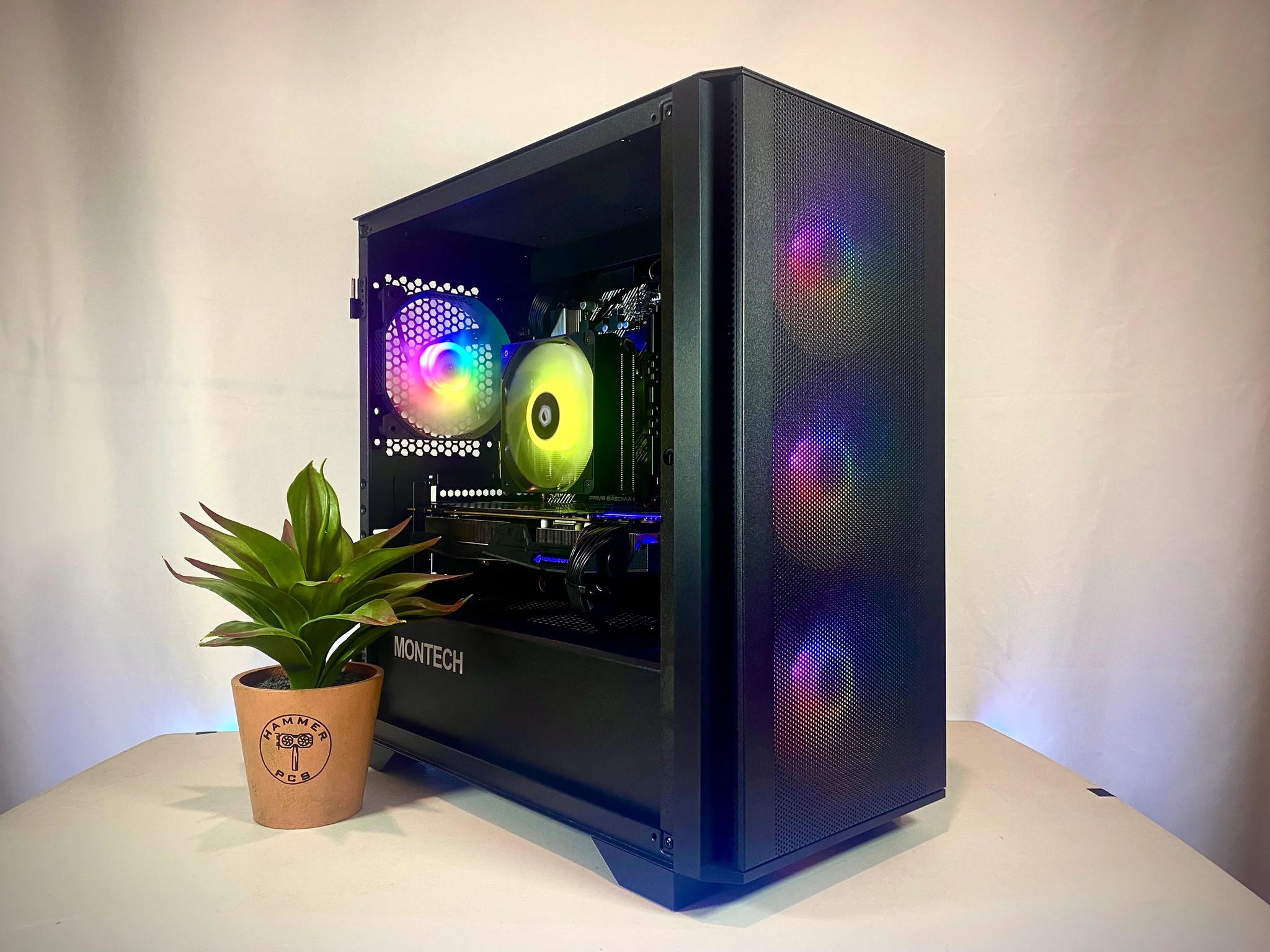 ⚙️Custom Built RGB Gaming PC⚙️| GTX 1080, Ryzen 5, 1TB SSD, Win11 | CoD, GTA, Cyberpunk, More!