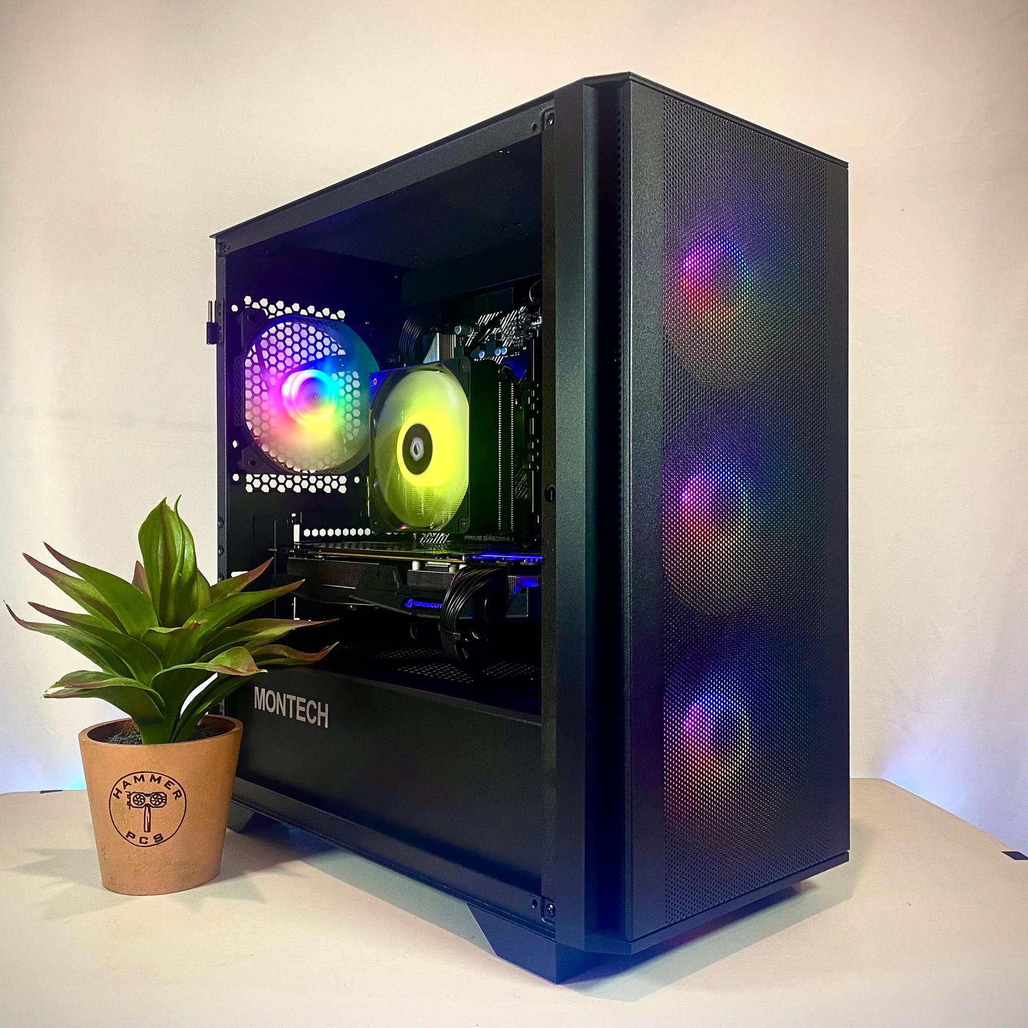 ⚙️Custom Built RGB Gaming PC⚙️| GTX 1080, Ryzen 5, 1TB SSD, Win11 | CoD, GTA, Cyberpunk, More!