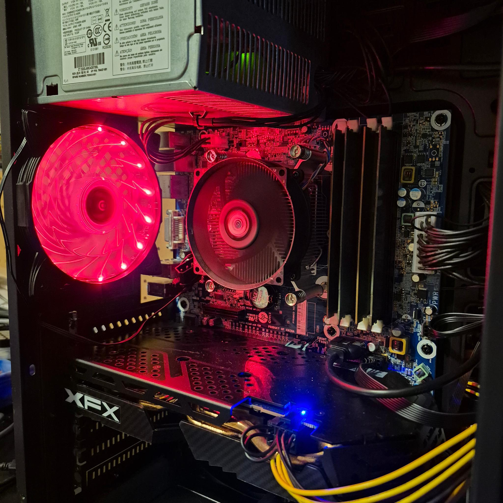 100 FPS Fortnite | i5-4570, 16GB RAM, 500GB SSD, RX 580 8GB, RGB, Wifi