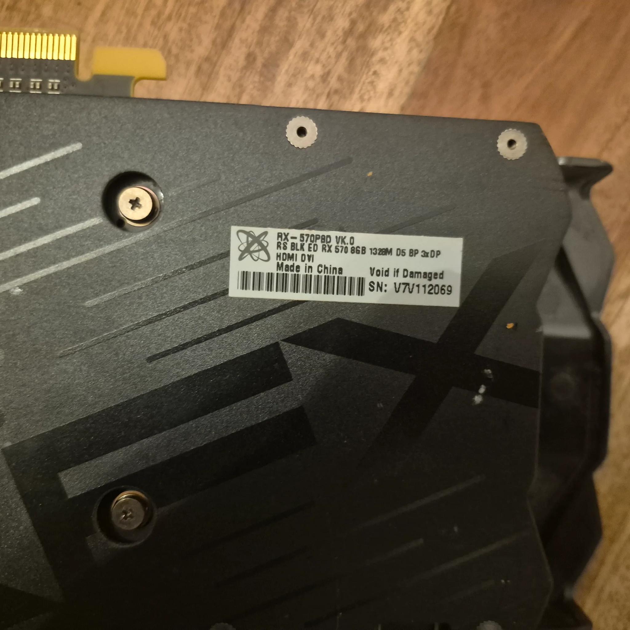 XFX Radeon RX 570 RS XXX Edition 8g Graphics Card