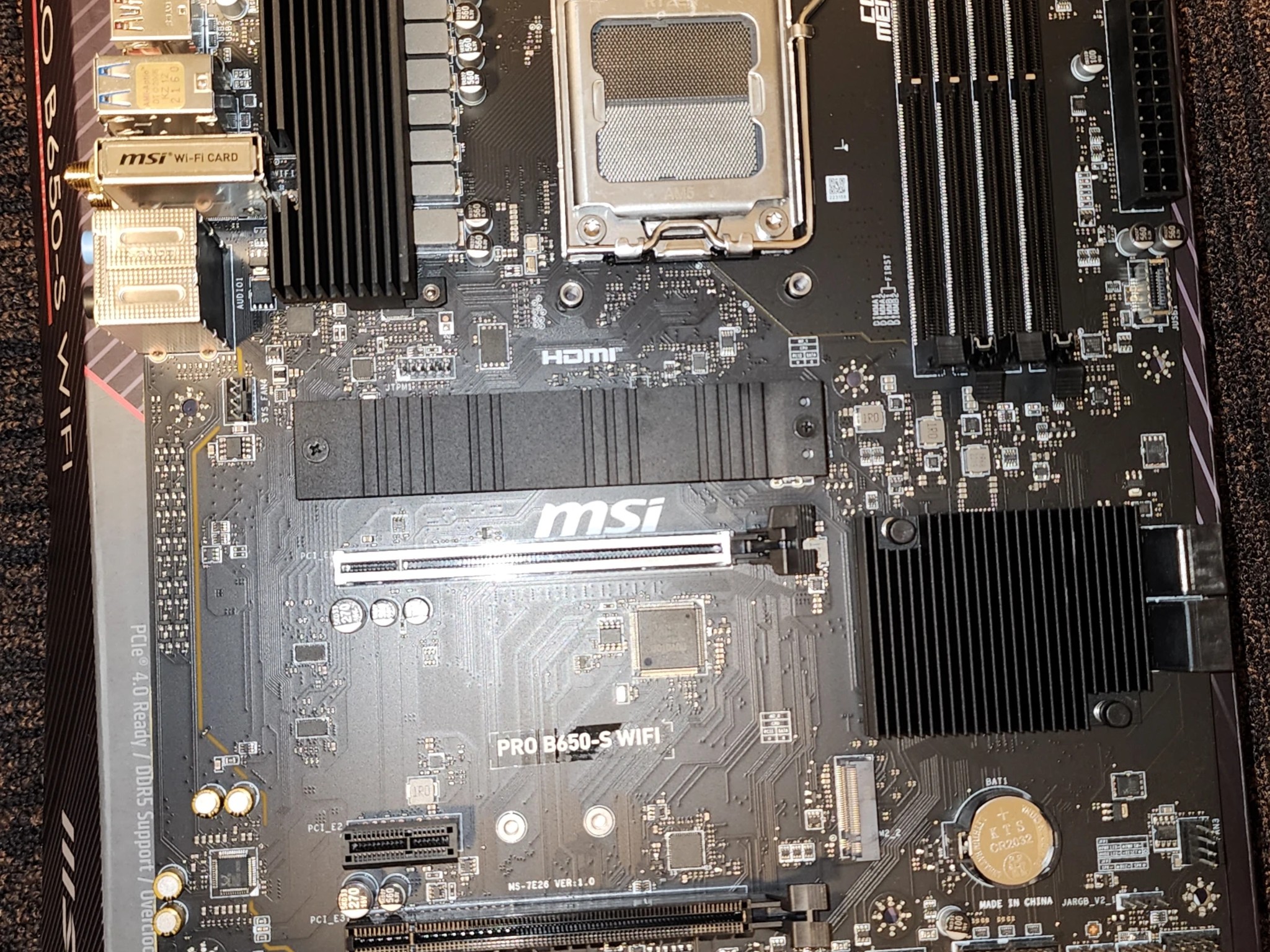 MSI Pro B650-S WiFi Motherboard