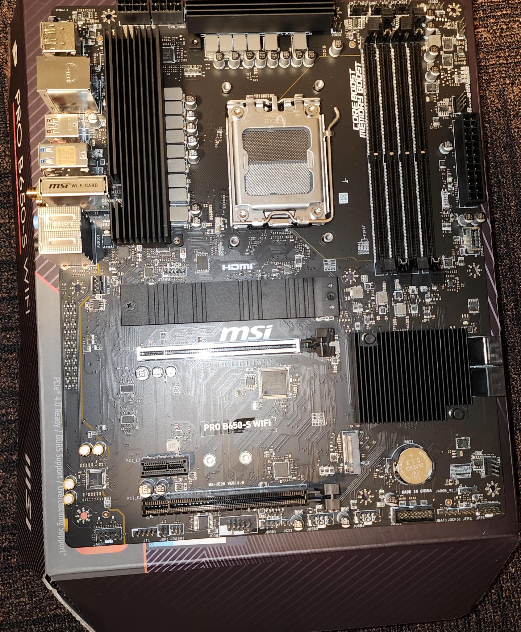MSI Pro B650-S WiFi Motherboard
